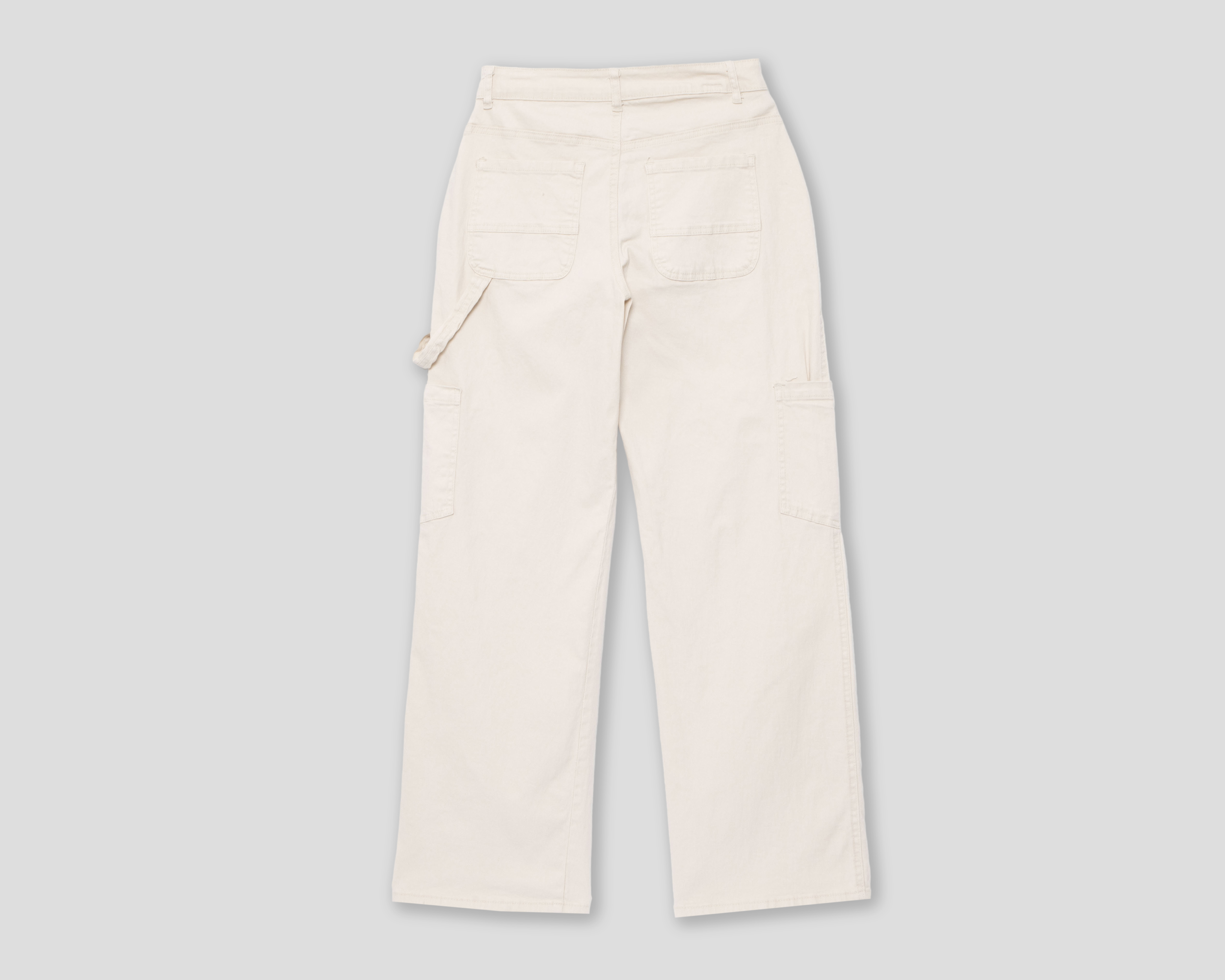 Foto 3 pulgar | Foto 2 | Pantalón Cargo Refill Beige para Mujer