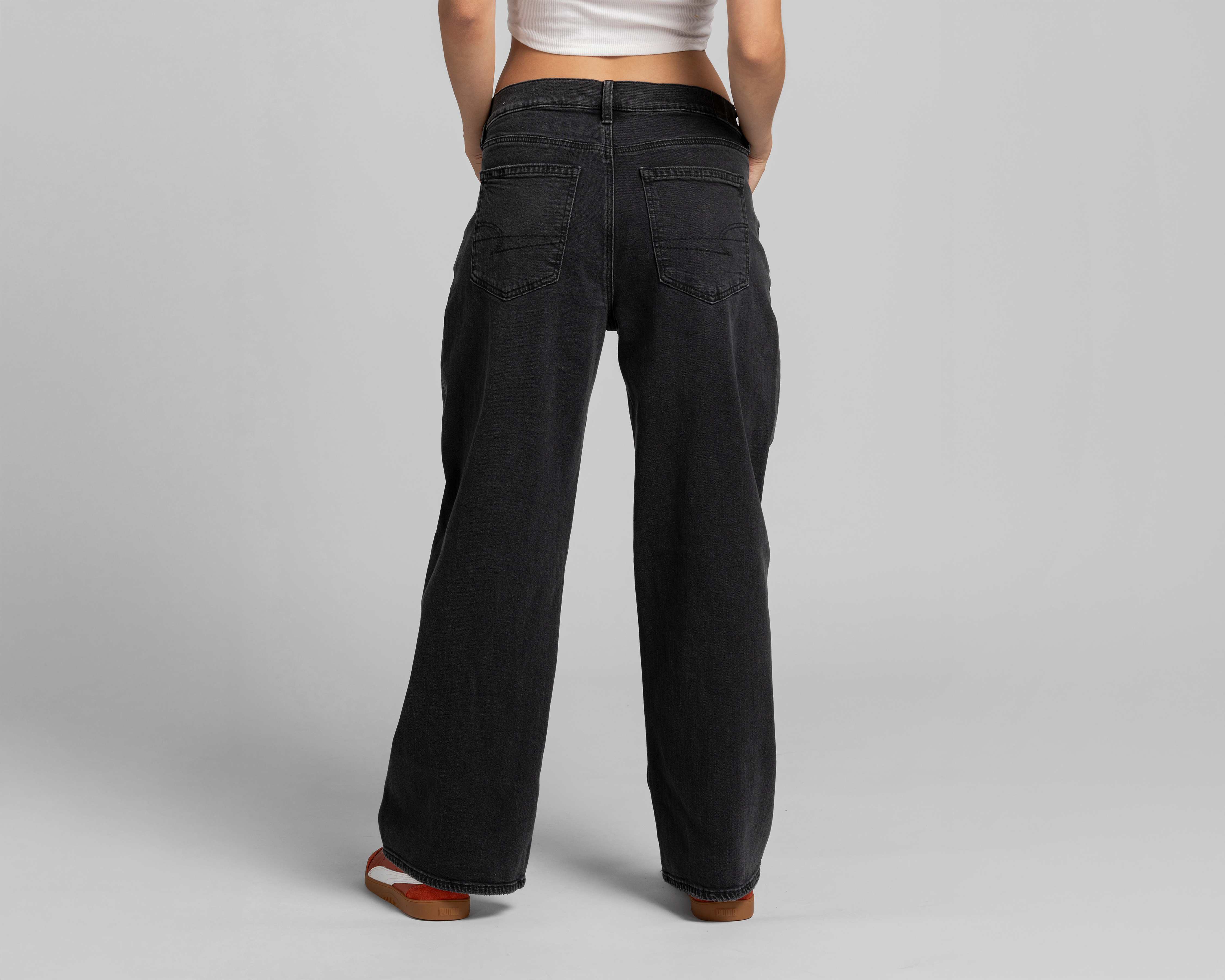 Foto 4 pulgar | Foto 3 | Jeans Stove Pipe American Eagle Juveniles