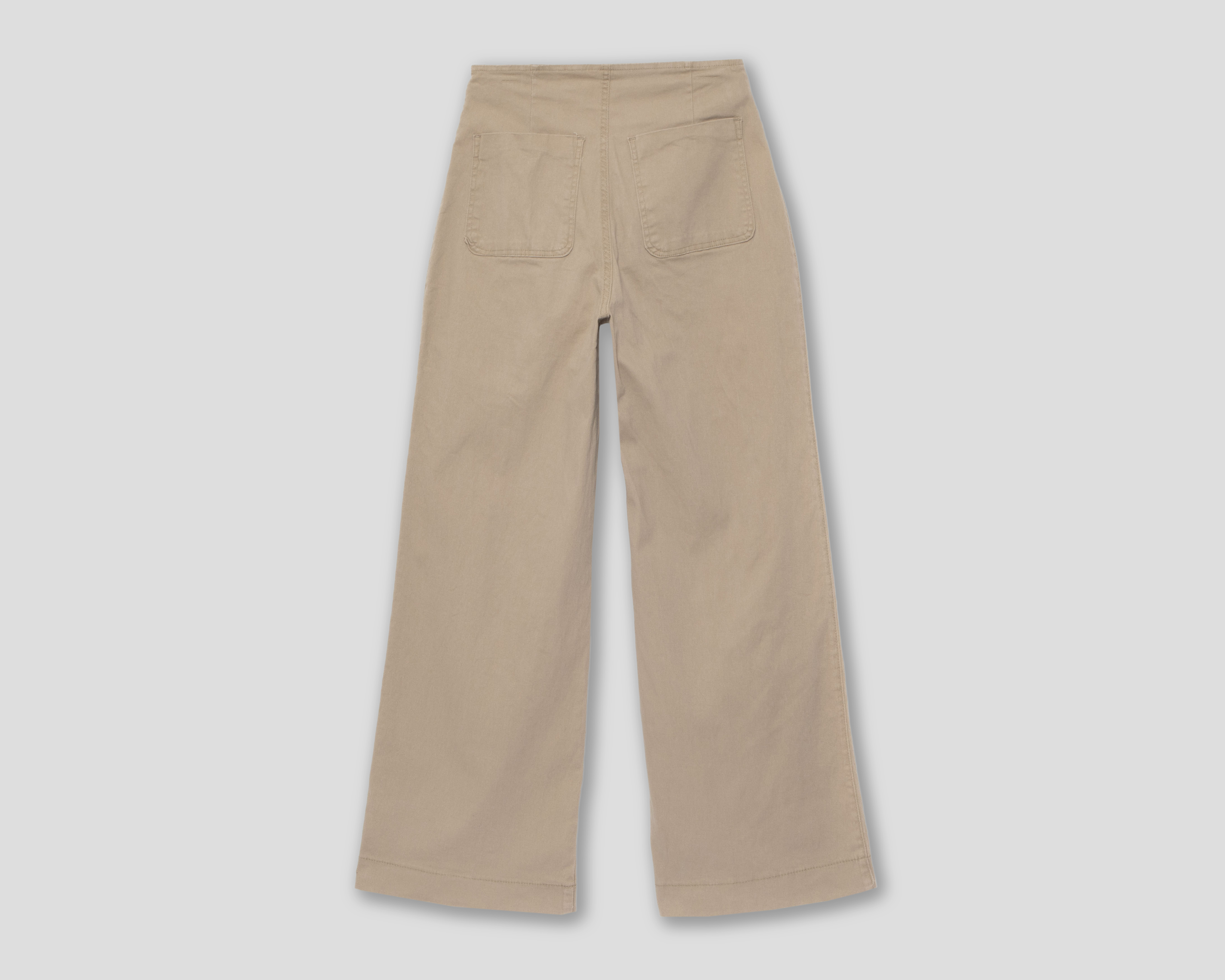 Foto 3 pulgar | Foto 2 | Pantalón Capri Sahara de Gabardina para Mujer
