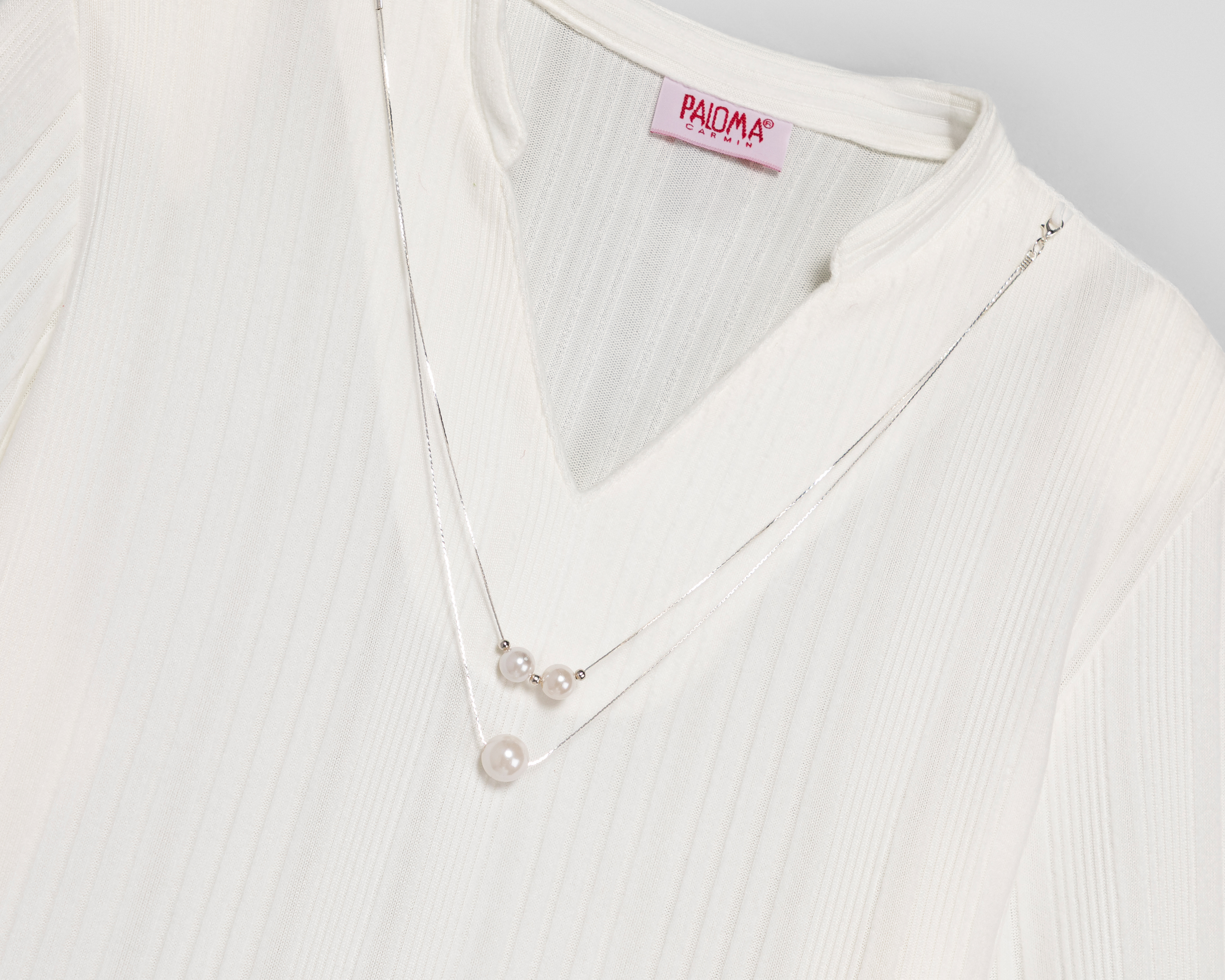 Foto 4 pulgar | Foto 3 | Blusa Manga 3/4 Paloma para Mujer