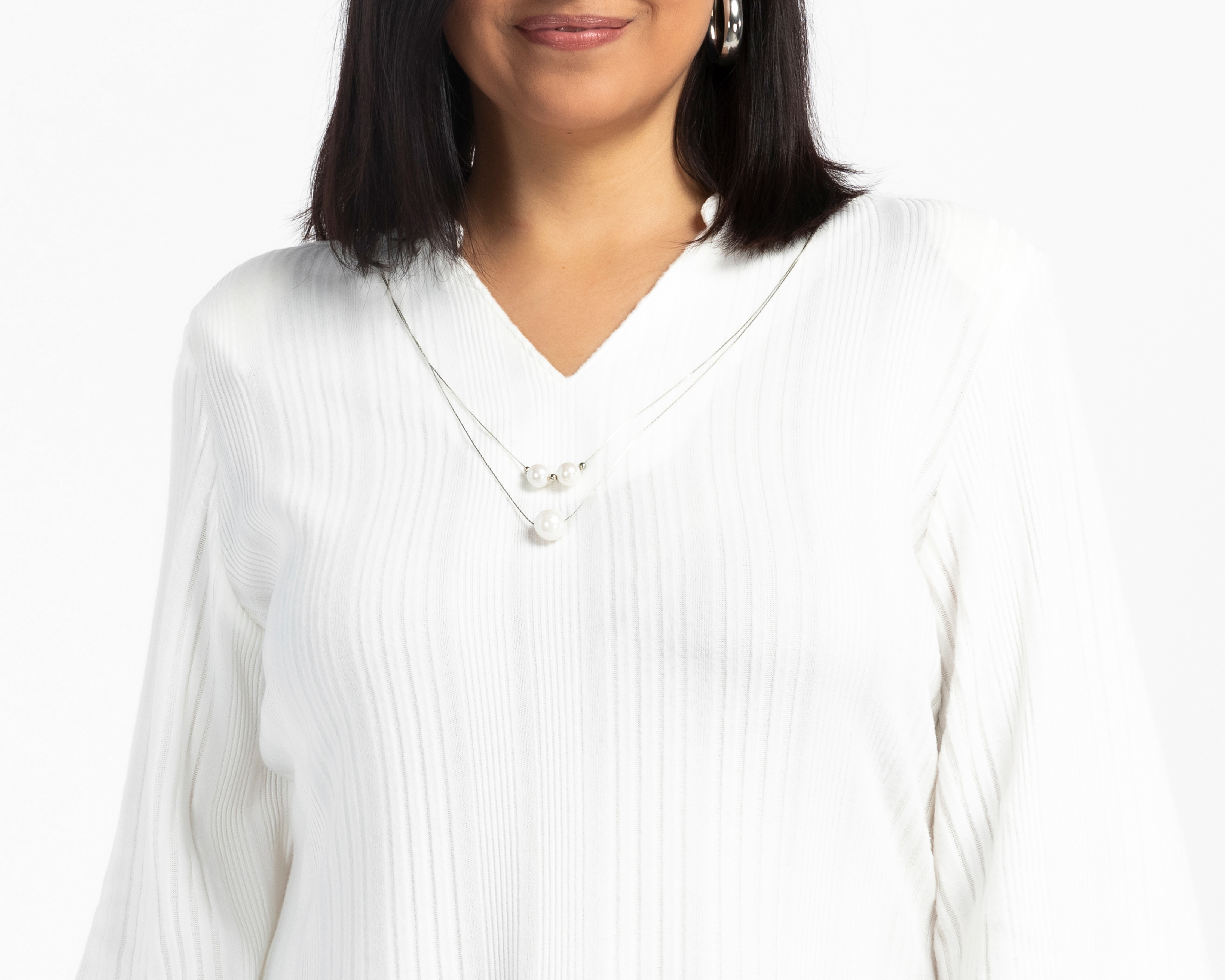 Foto 4 | Foto 4 | Blusa Manga 3/4 Paloma para Mujer