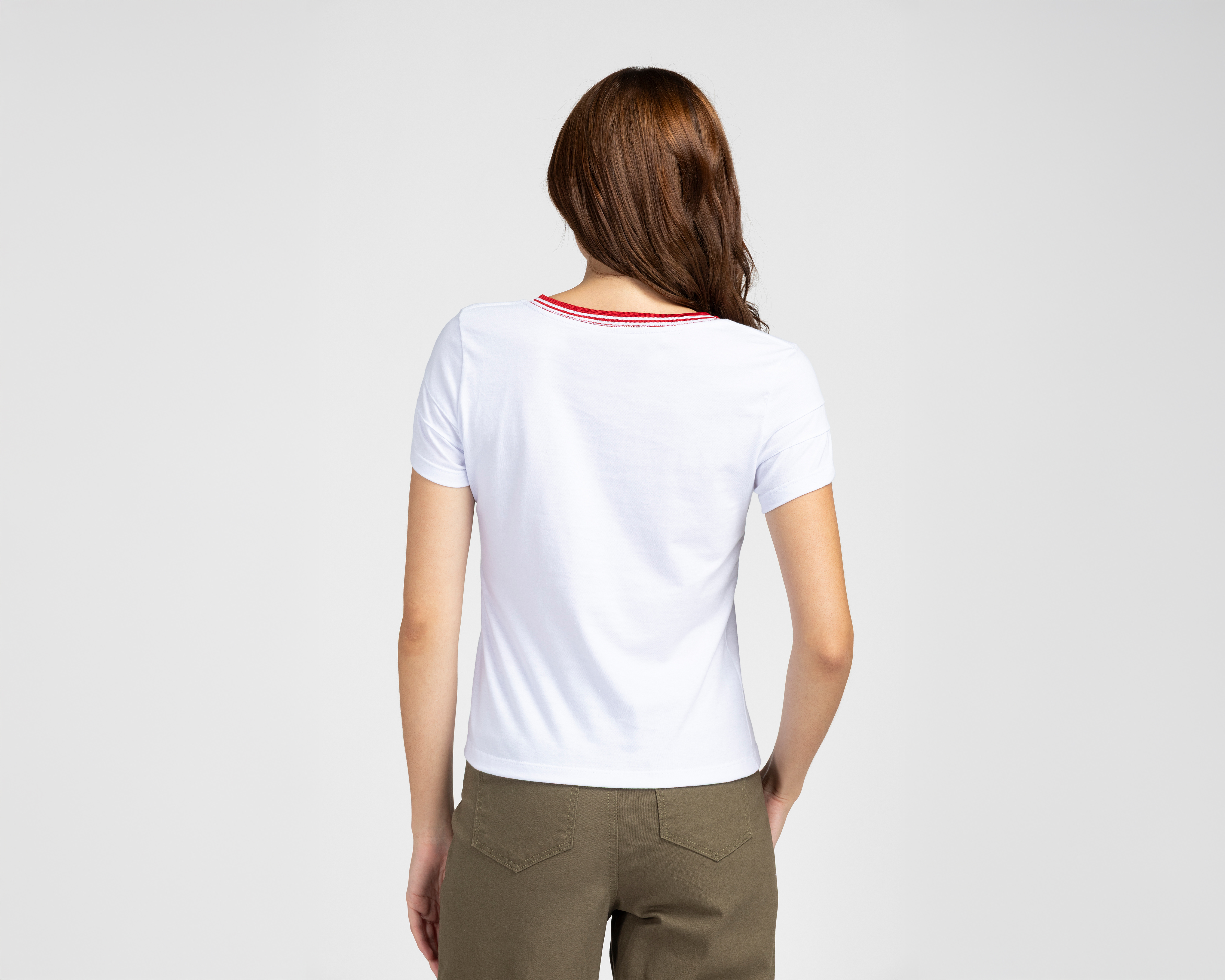 Foto 4 pulgar | Foto 3 | Playera de Algodón Refill para Mujer