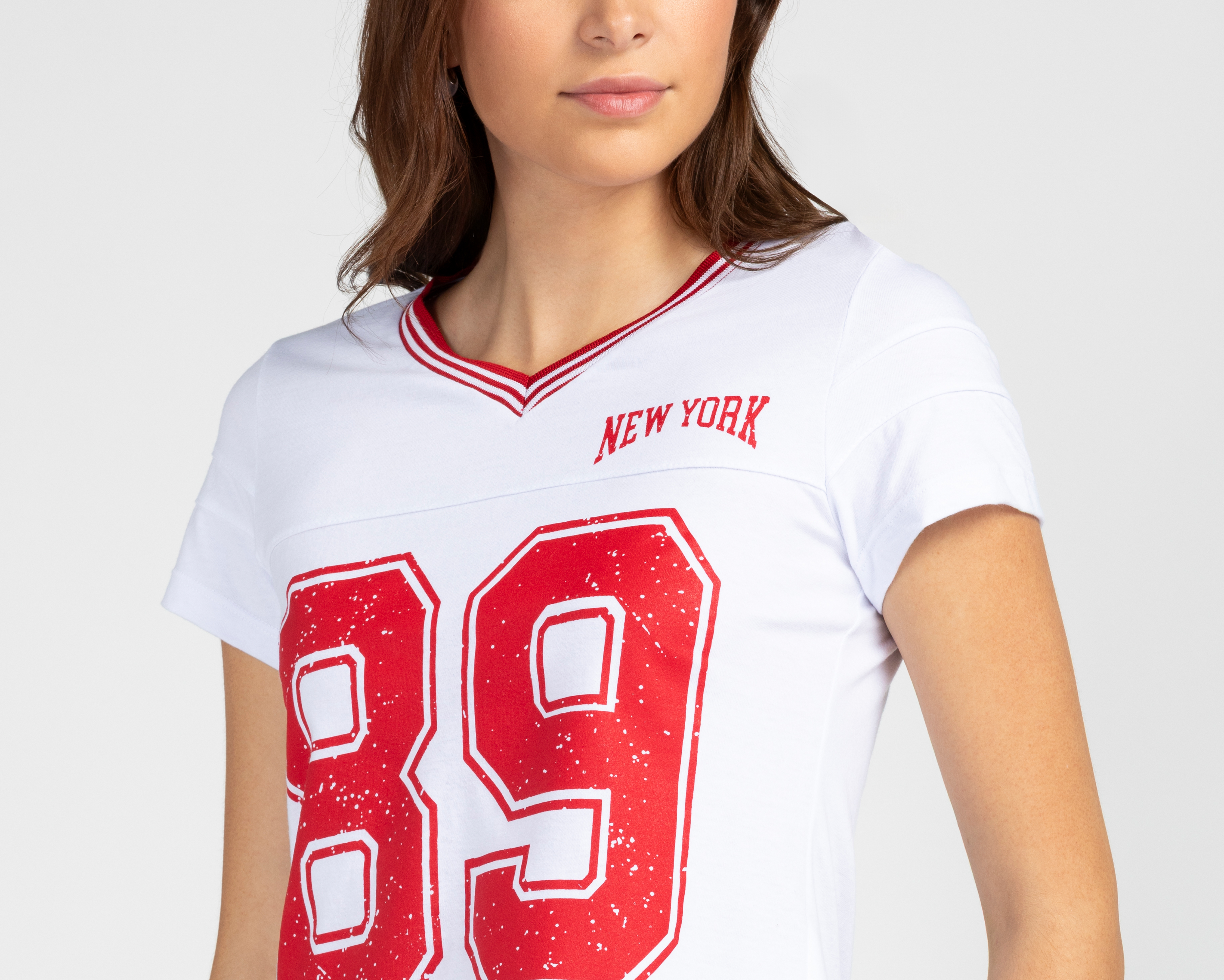 Foto 5 pulgar | Foto 4 | Playera de Algodón Refill para Mujer