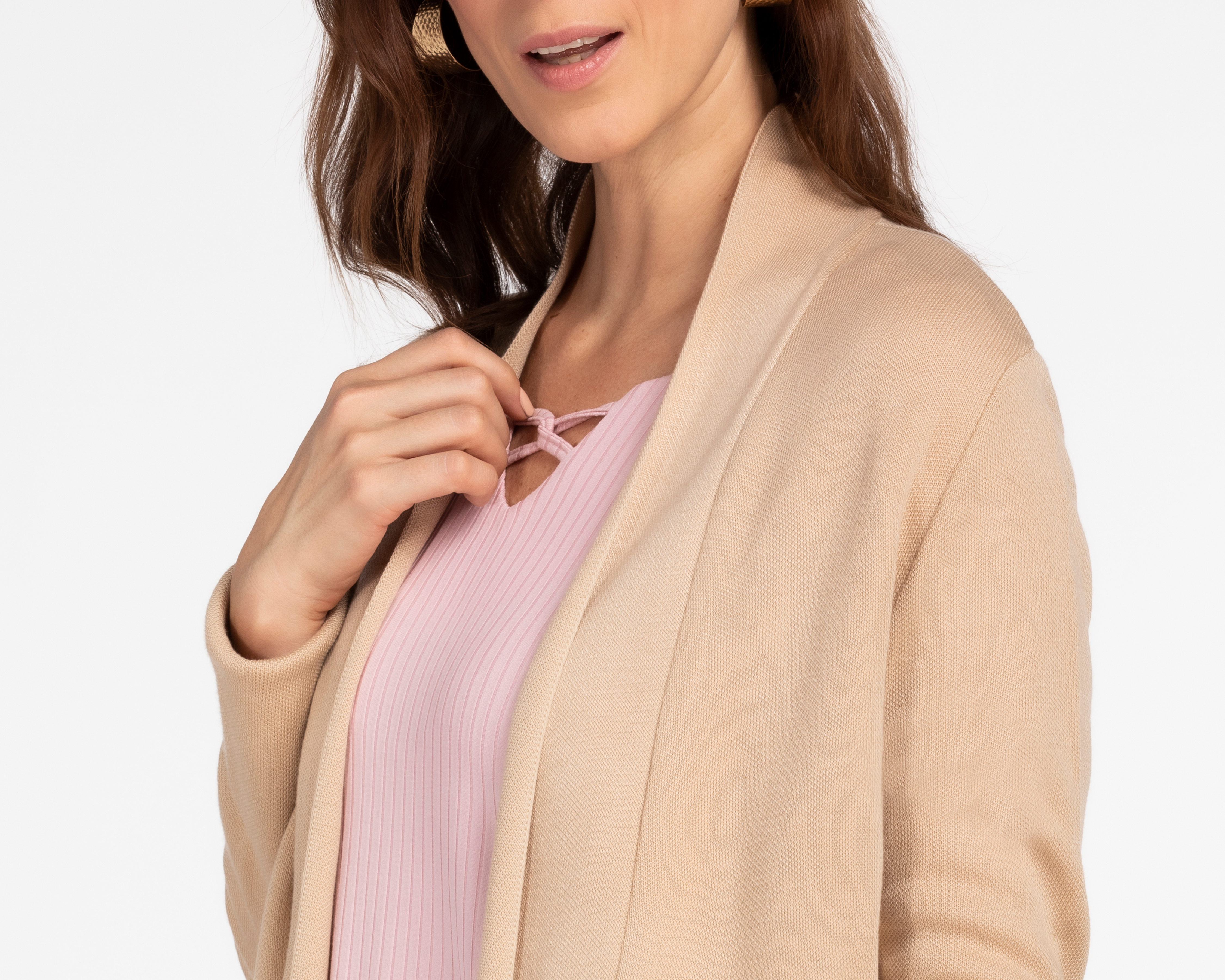 Foto 5 pulgar | Foto 4 | Cárdigan Sahara Beige