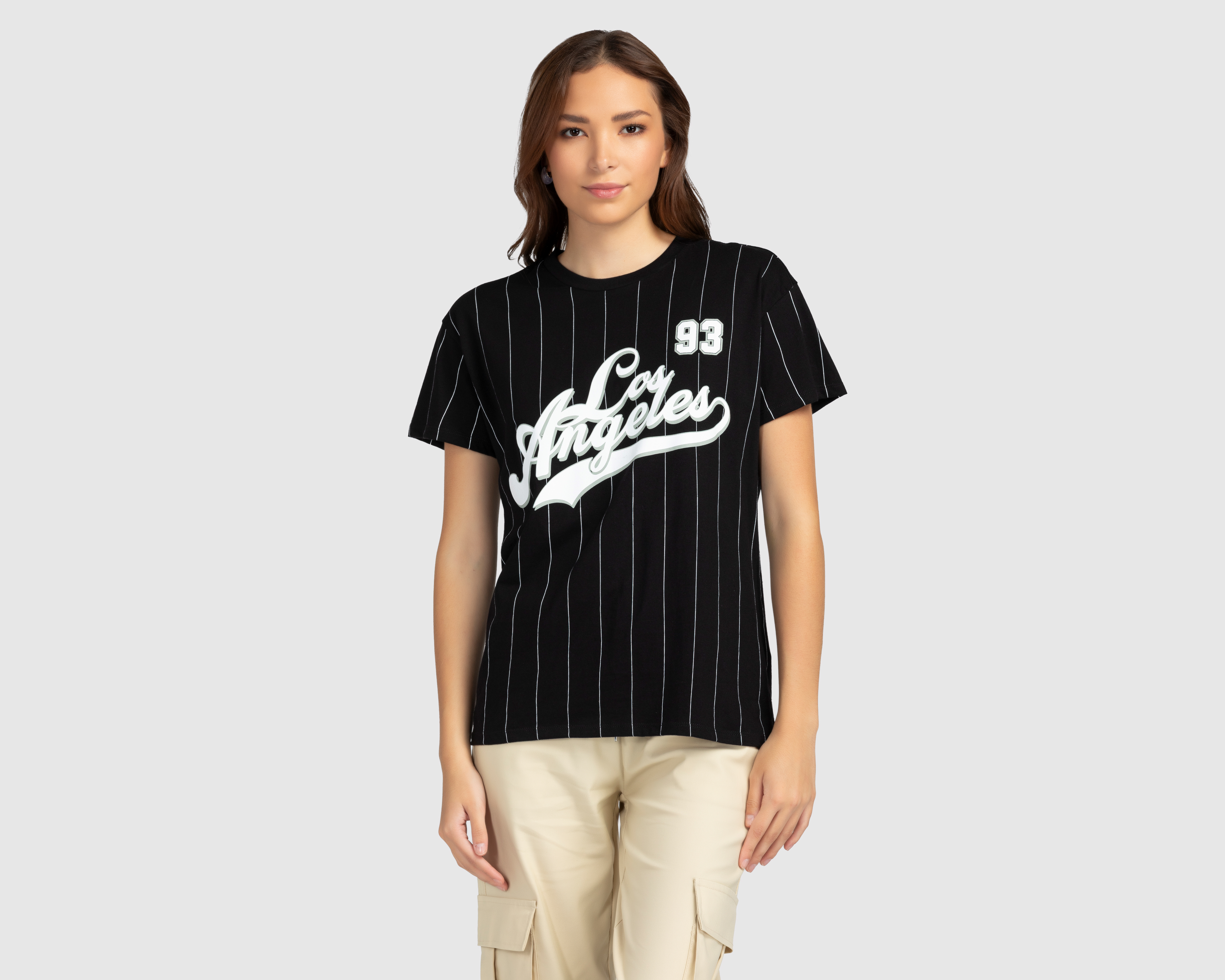 Foto 2 pulgar | Foto 1 | Playera Estampada Refill para Mujer