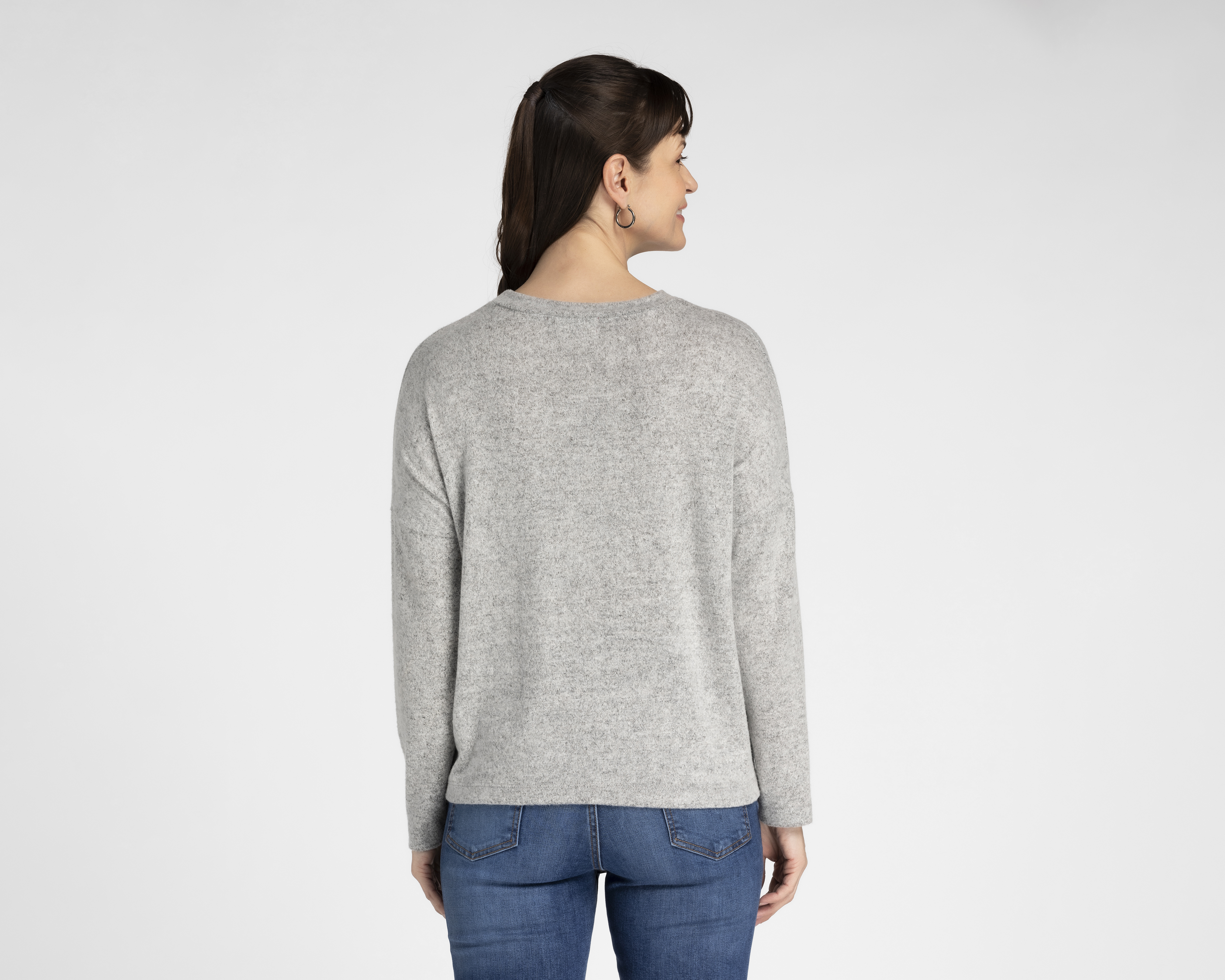 Foto 4 pulgar | Foto 3 | Blusa Sahara Manga Larga con Perlas