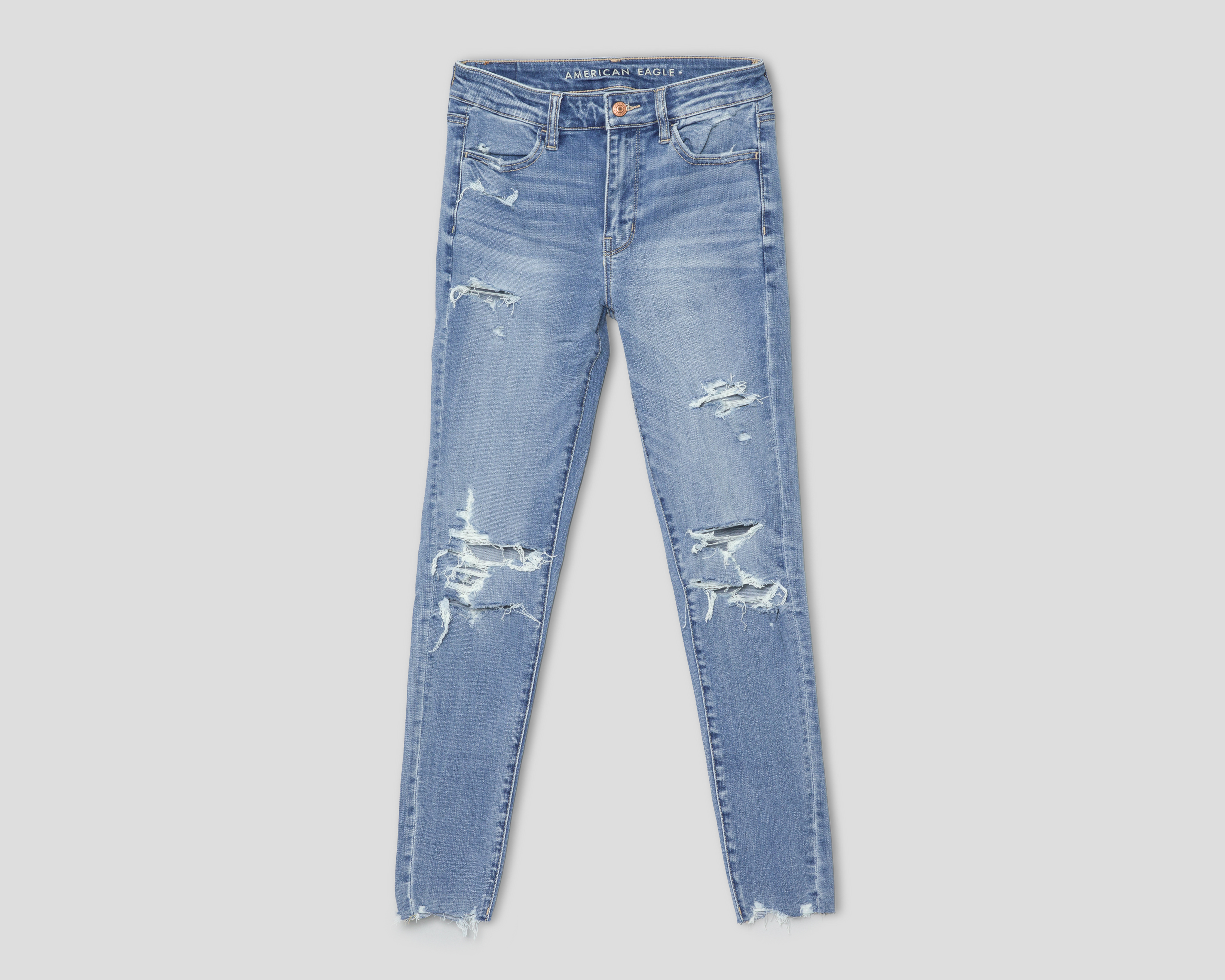 Foto 2 pulgar | Foto 1 | Jeans Skinny American Eagle High Rise Jegging para Mujer