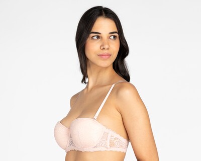Foto 2 | Foto 2 | Brasier con Encaje Beauty Secret Media Copa para Mujer 2 Pack