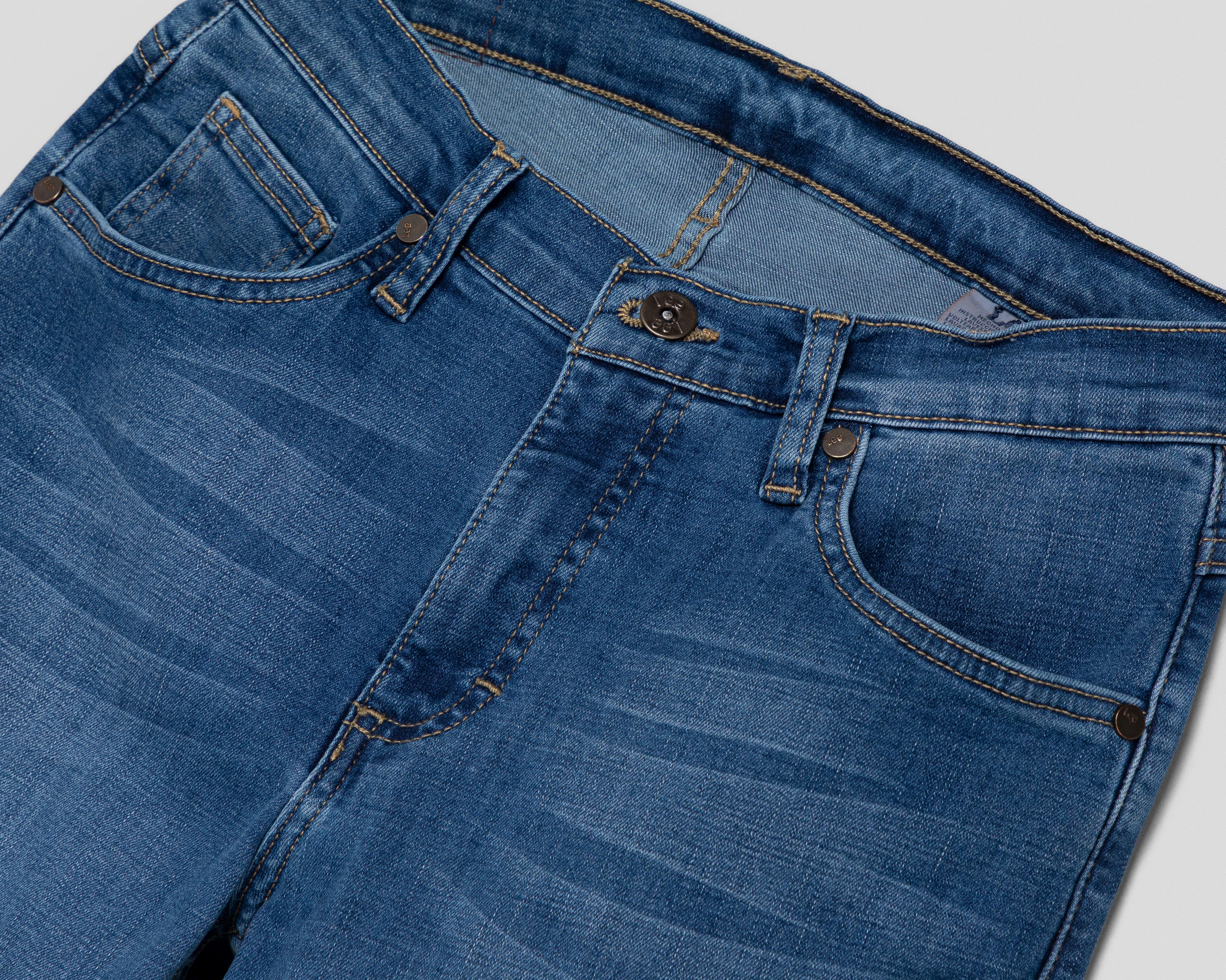 Foto 4 pulgar | Foto 3 | Jeans Slim Fit Lee para Mujer