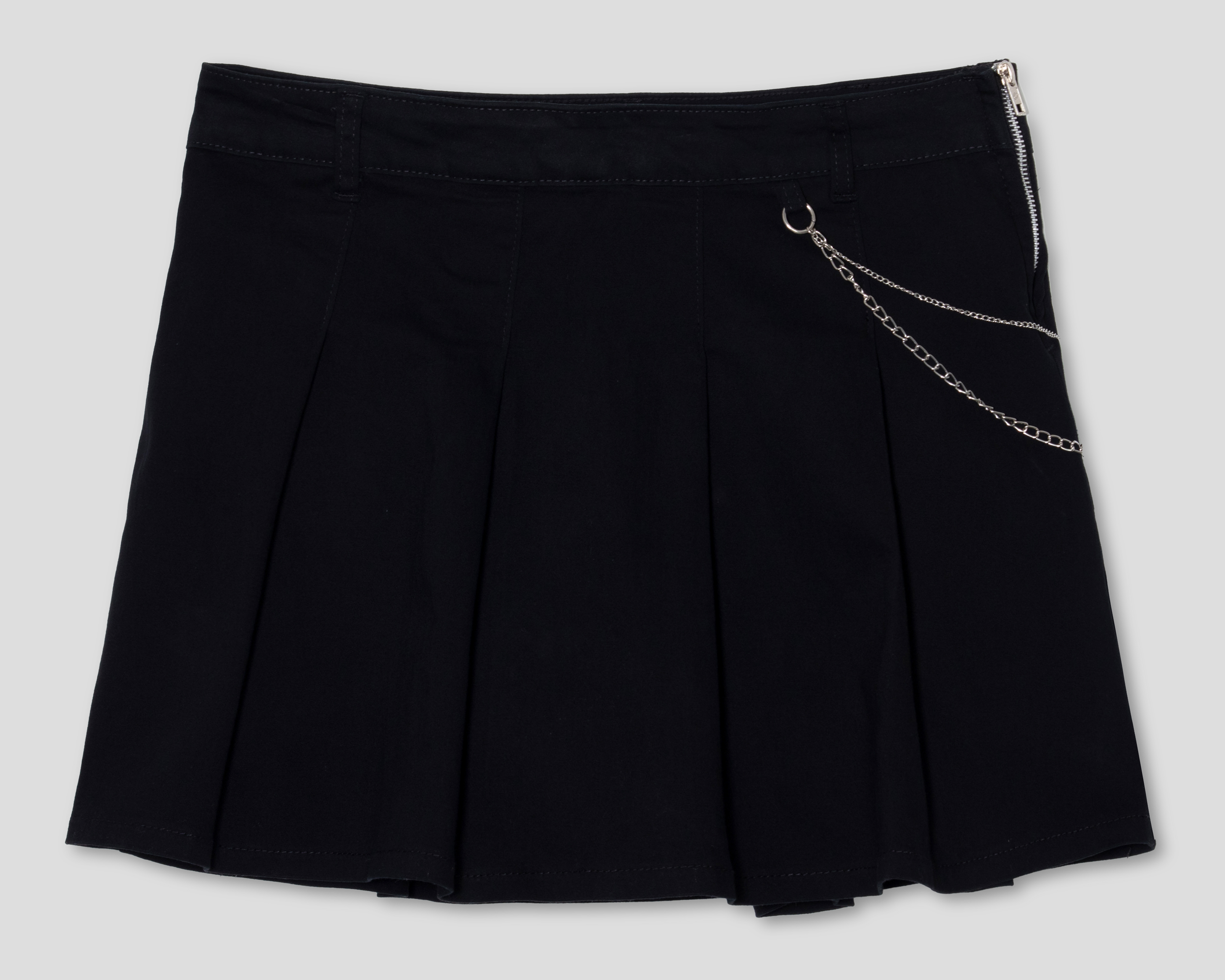 Short Falda Bebe con Cadenas para Mujer