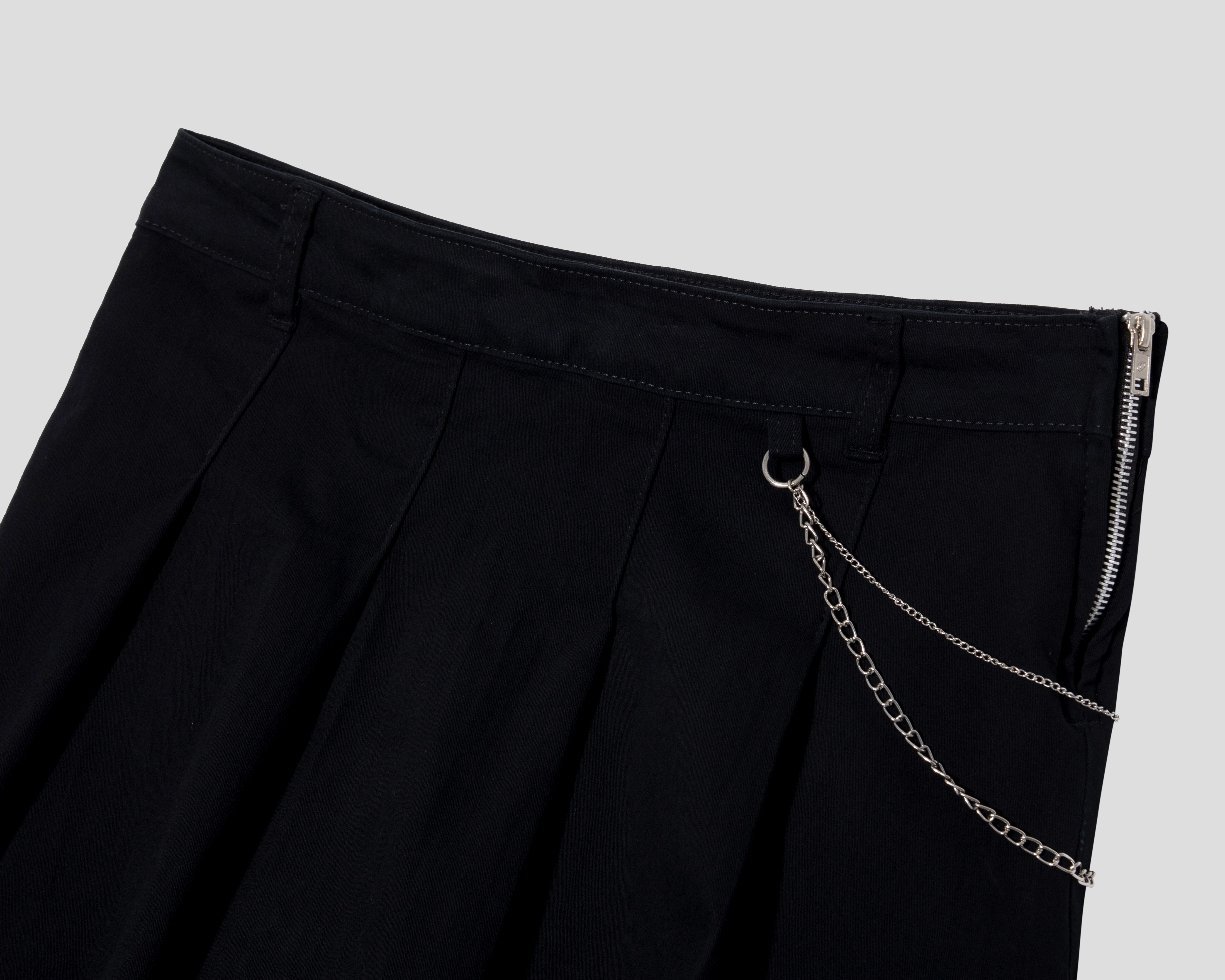 Foto 4 pulgar | Foto 3 | Short Falda Bebe con Cadenas para Mujer