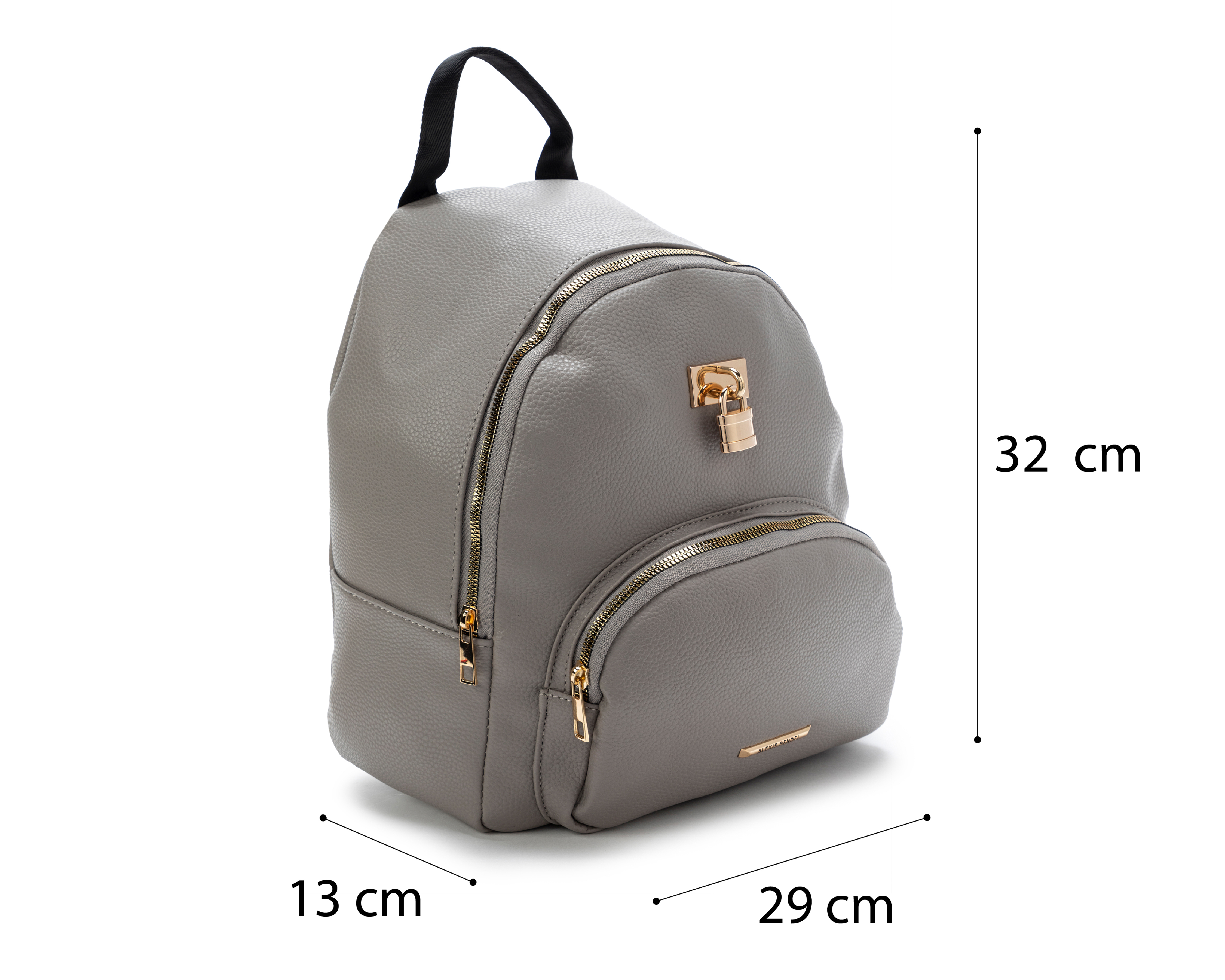 Foto 6 pulgar | Foto 5 | Mochila Alexis Bendel Gris