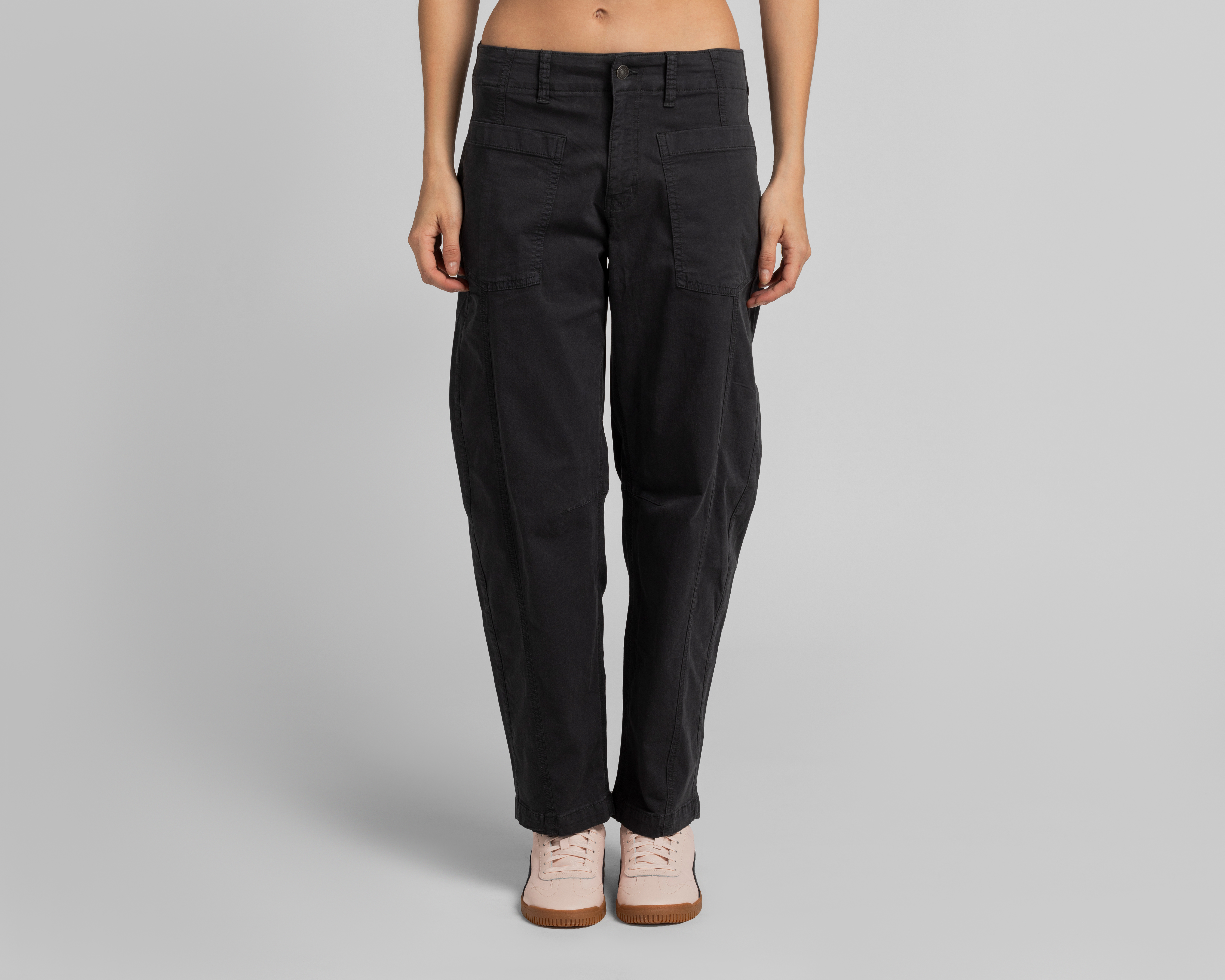 Foto 2 pulgar | Foto 1 | Pantalón American Eagle Stretch Barrel Pant para Mujer