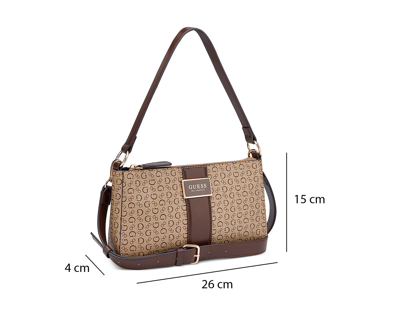 Foto 6 pulgar | Foto 5 | Bolsa de Hombro Guess Isabella