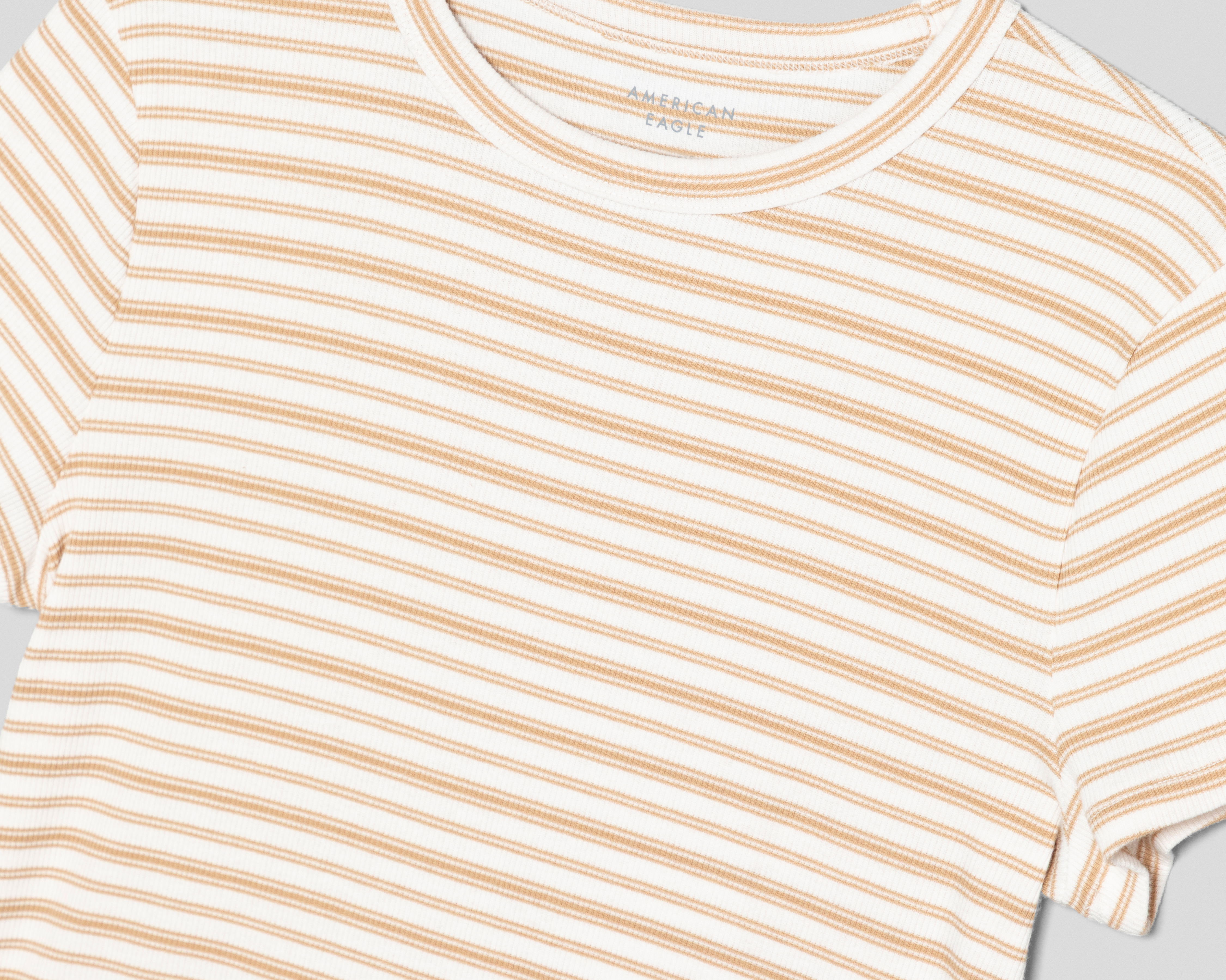 Foto 4 pulgar | Foto 3 | Playera a Rayas American Eagle para Mujer