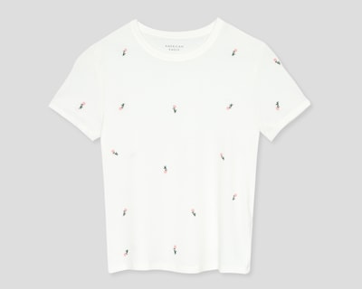 Foto 1 | Foto 1 | Playera Blanca American Eagle para Mujer
