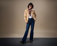 Chamarra con Bolsillos Delanteros Efecto Piel Strona para Mujer