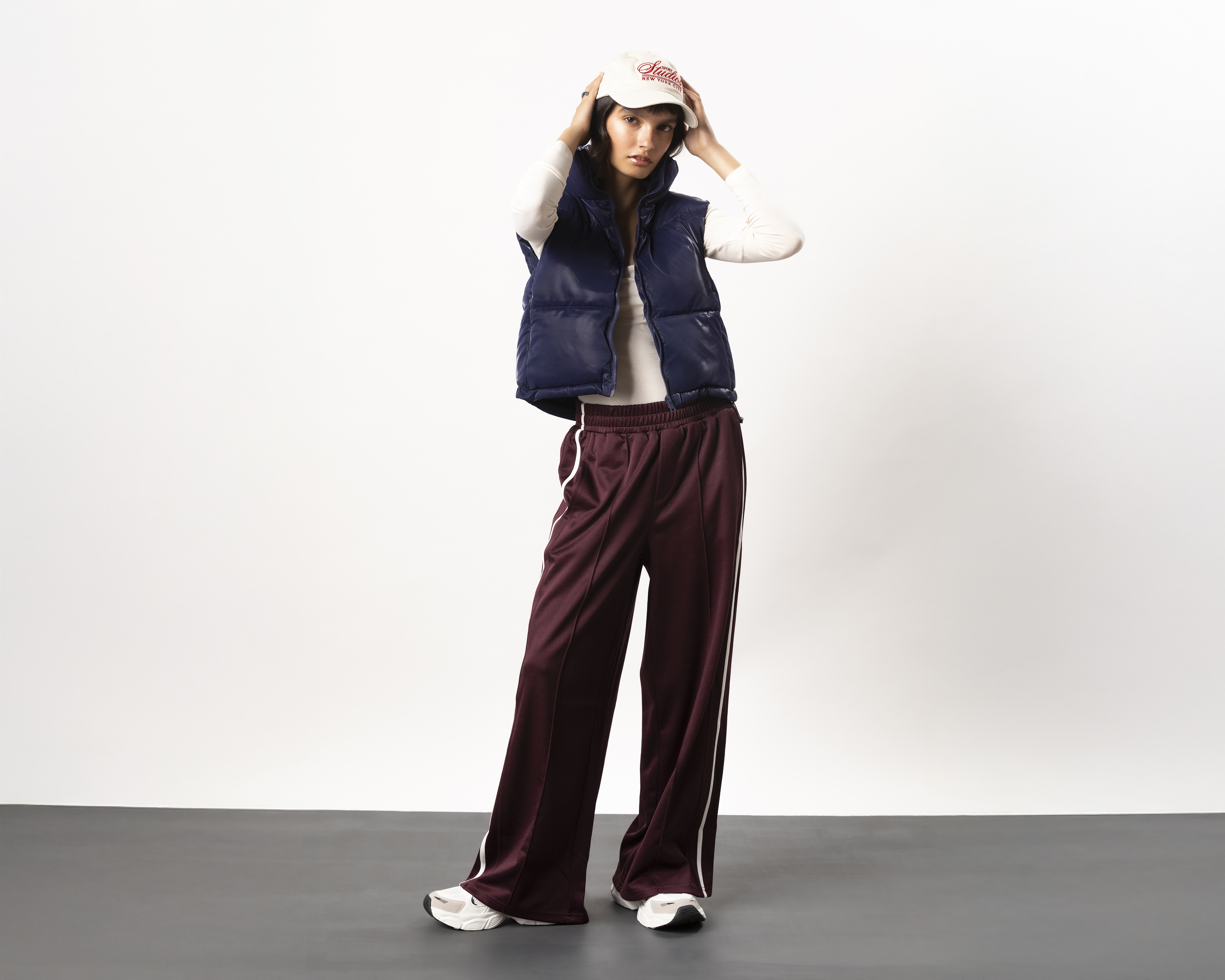 Chaleco Azul Marino Strona para Mujer