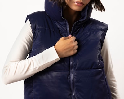 Foto 4 | Foto 4 | Chaleco Azul Marino Strona para Mujer