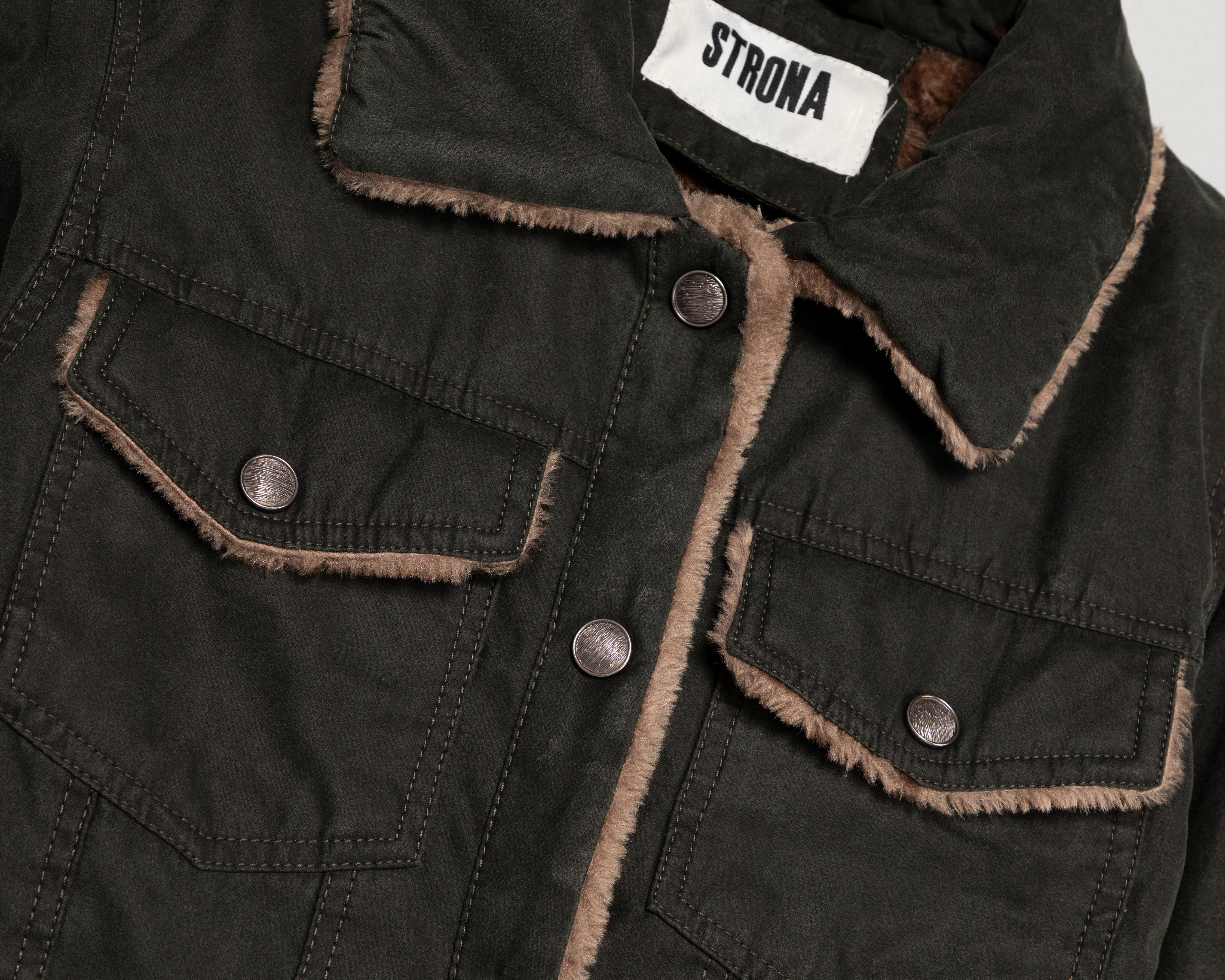 Foto 3 | Foto 3 | Chamarra con Botones Strona para Mujer