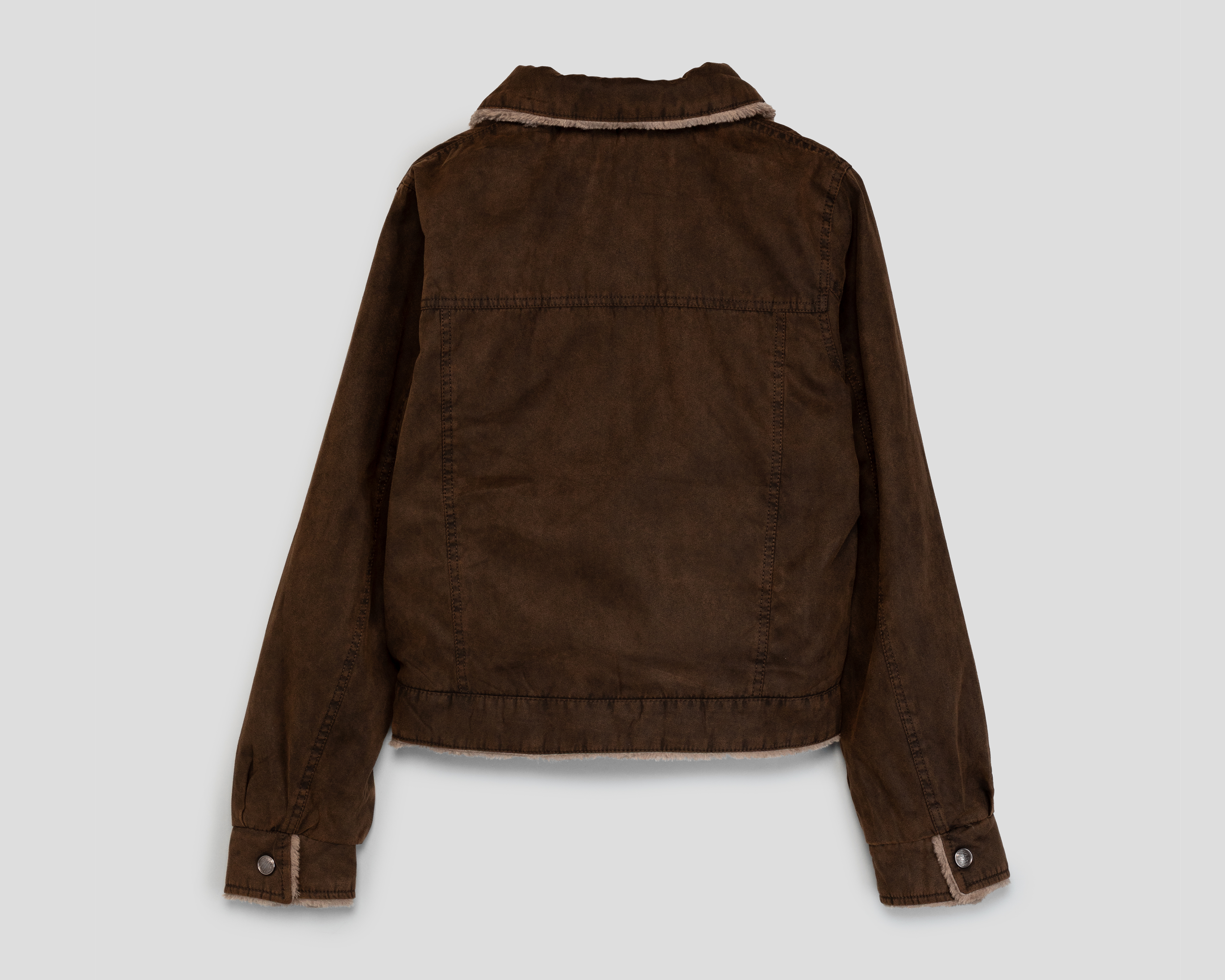 Foto 3 pulgar | Foto 2 | Chamarra Café Strona para Mujer