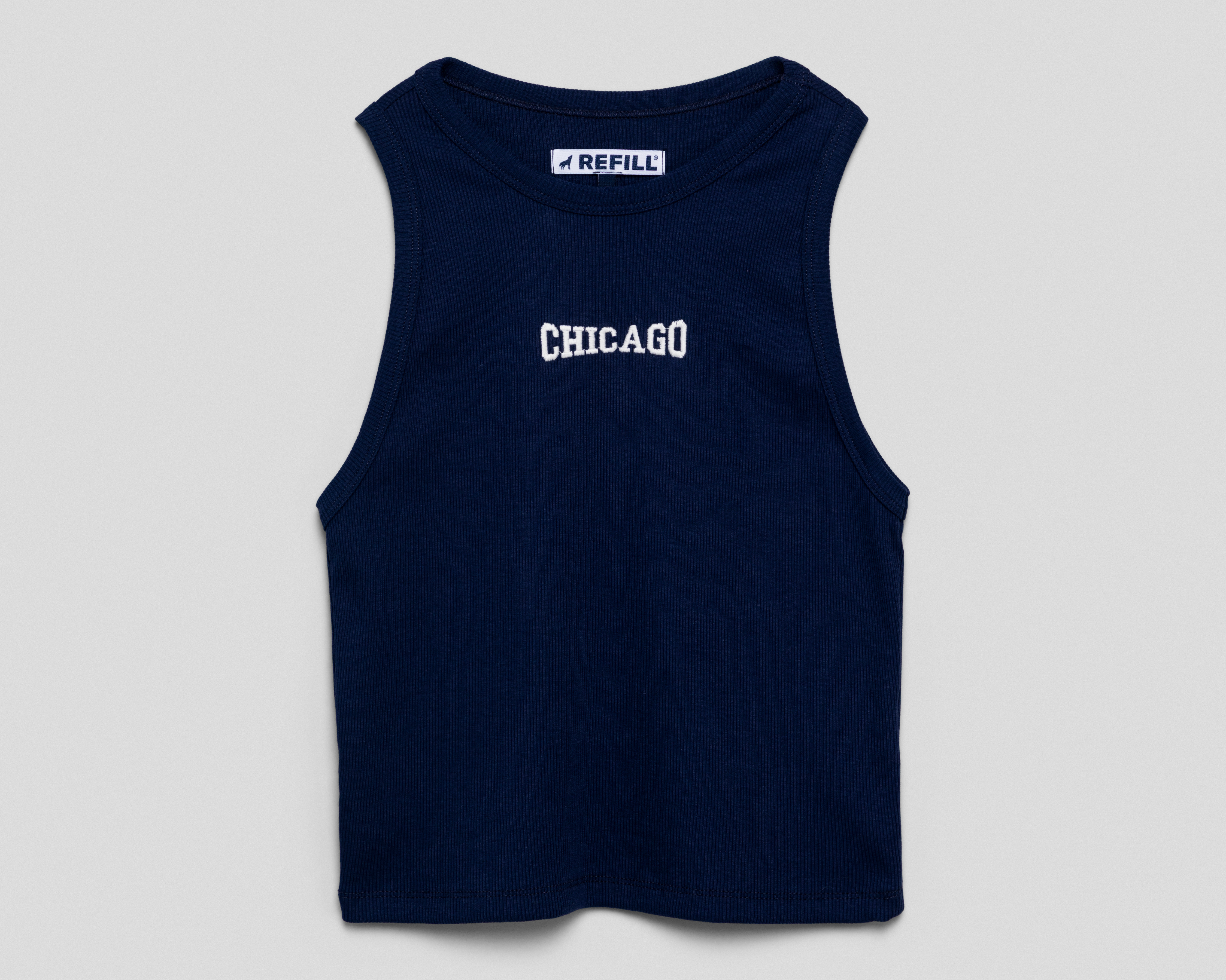 Playera sin Mangas Refill para Mujer