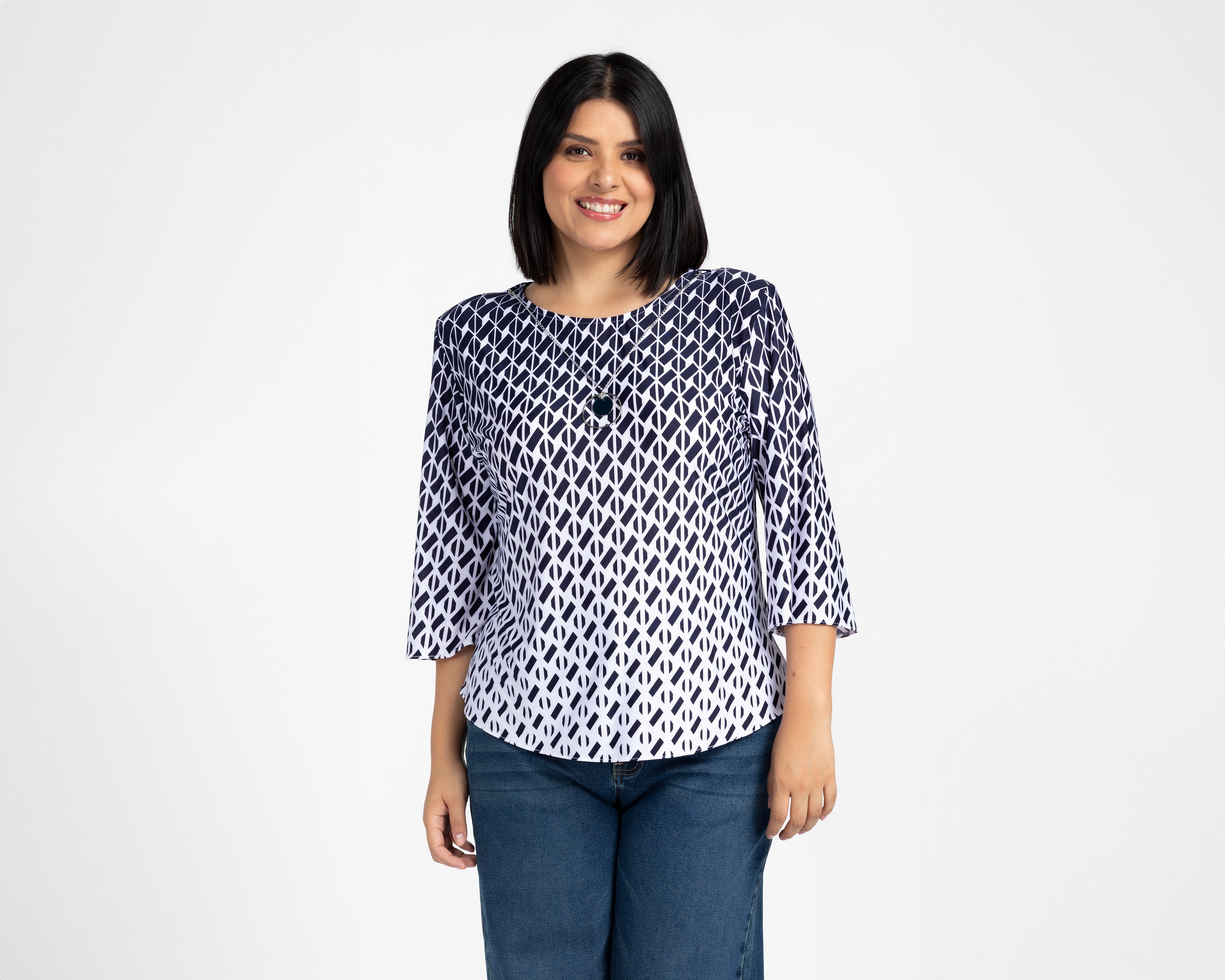 Blusa Estampada Paloma para Mujer