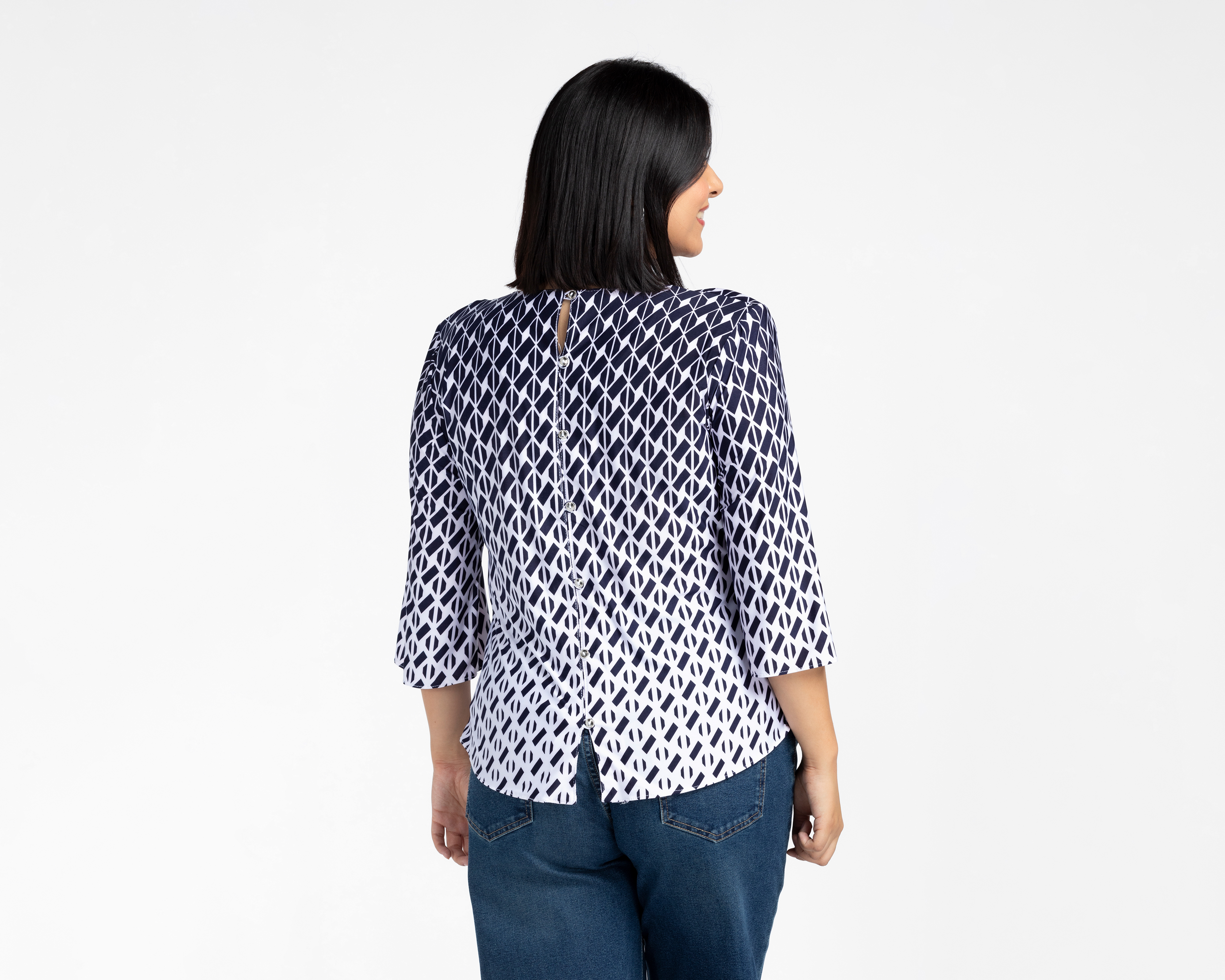 Foto 4 pulgar | Foto 3 | Blusa Estampada Paloma para Mujer