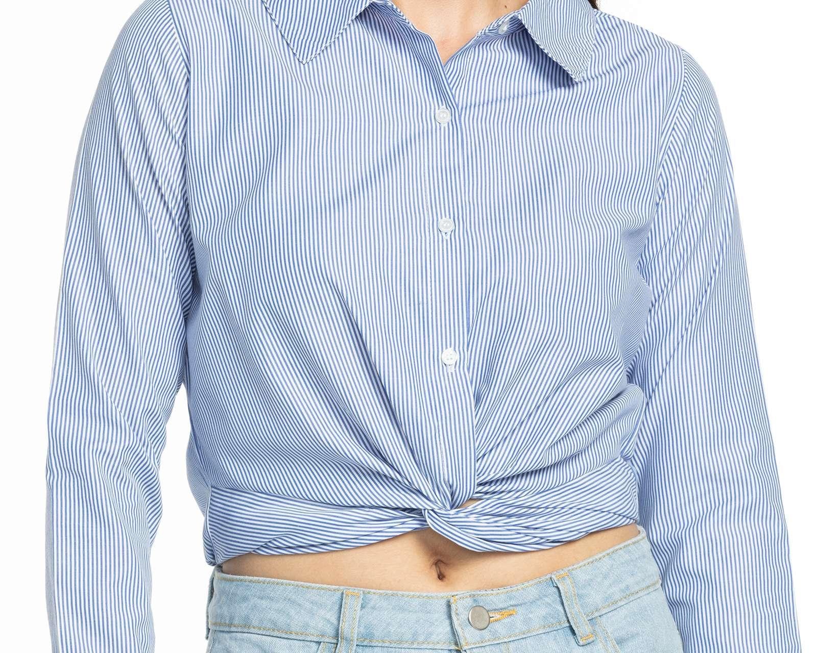 Foto 4 | Foto 4 | Blusa Refill Manga Larga con Botones