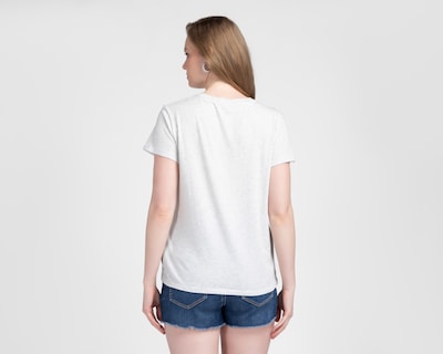 Foto 3 | Foto 3 | Playera Gris American Eagle para Mujer
