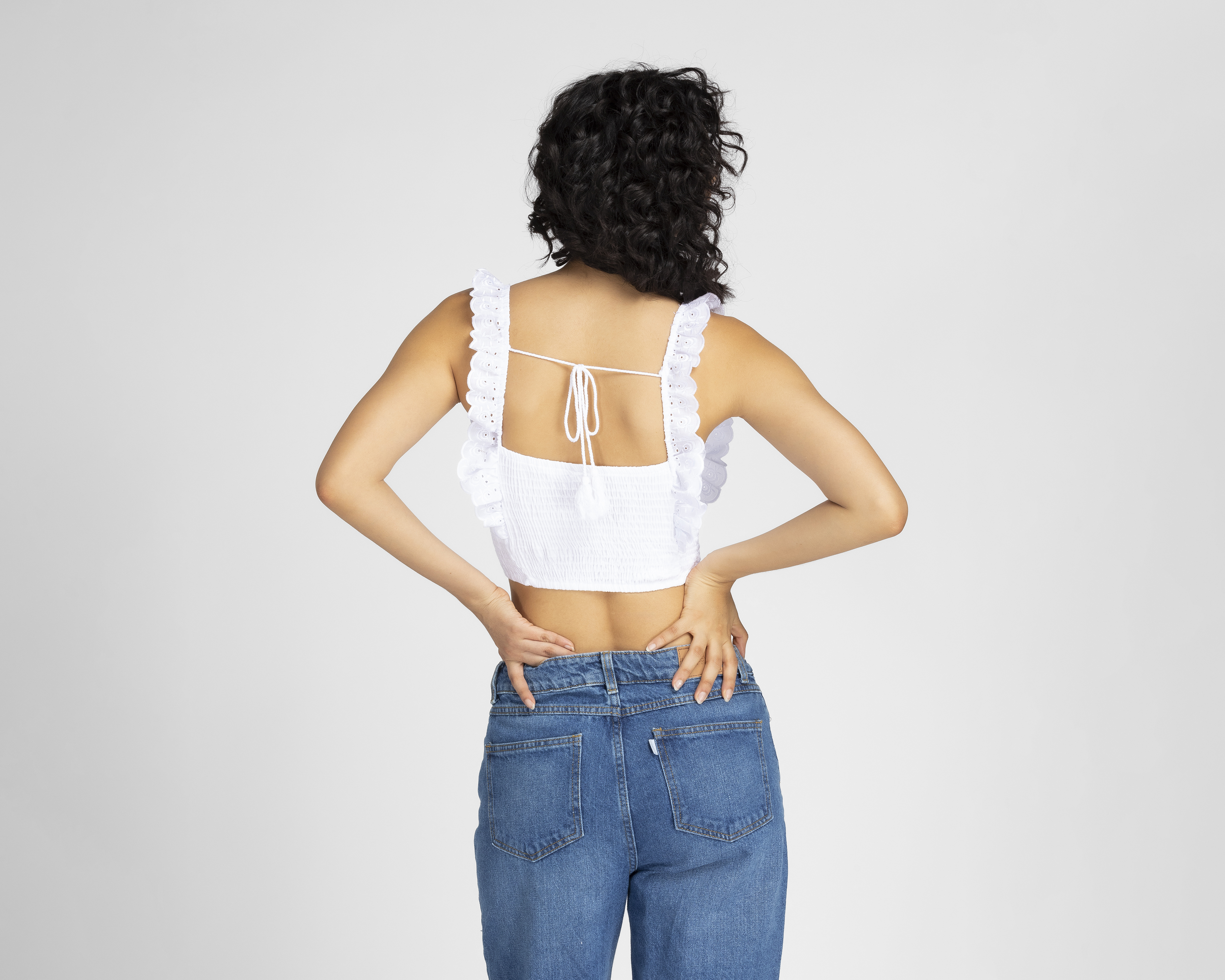 Foto 4 pulgar | Foto 3 | Blusa 18 Forever sin Mangas con Zurcido