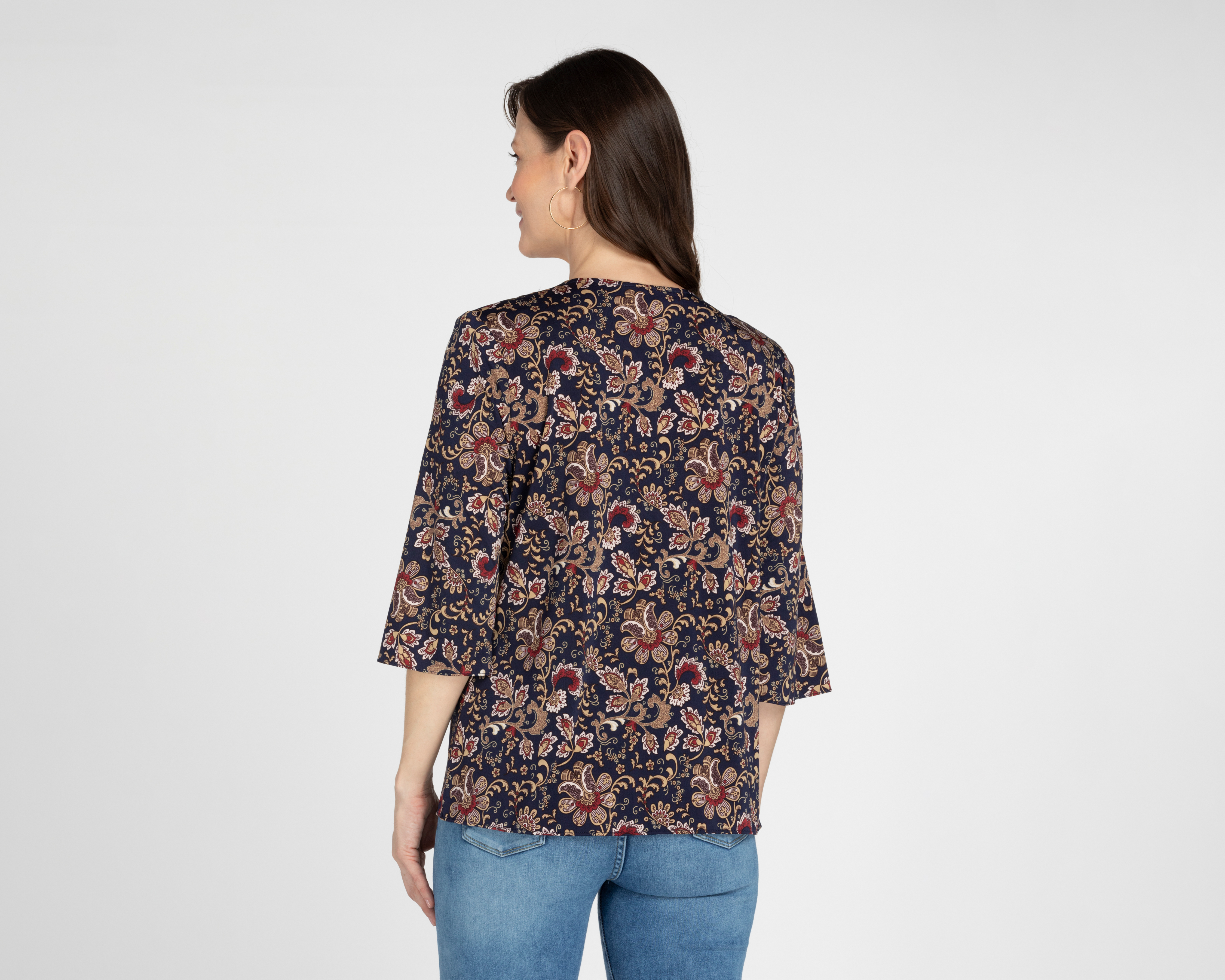 Foto 3 | Foto 3 | Blusa Paloma Manga 3/4 Estampada