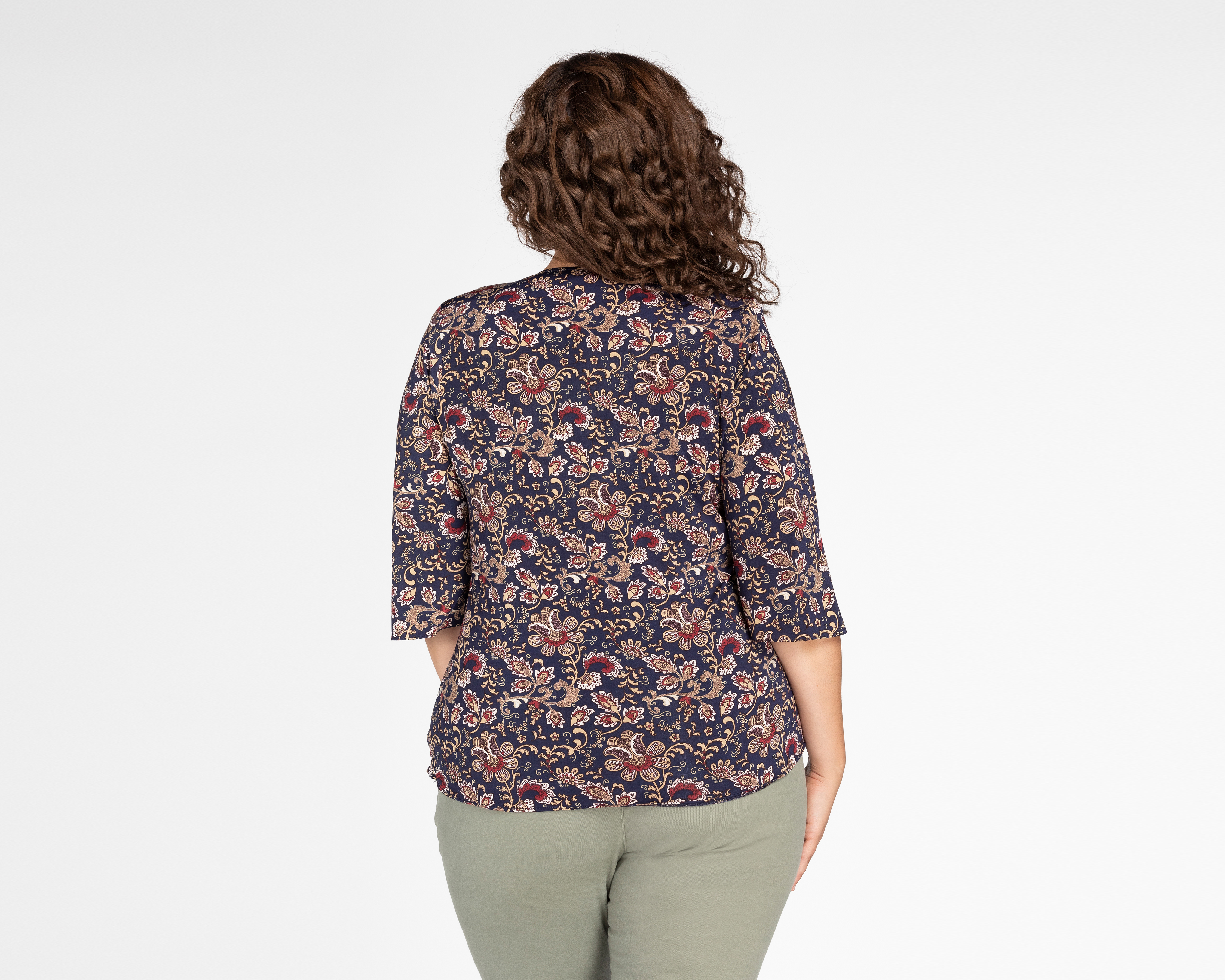 Foto 6 | Foto 6 | Blusa Paloma Manga 3/4 Estampada