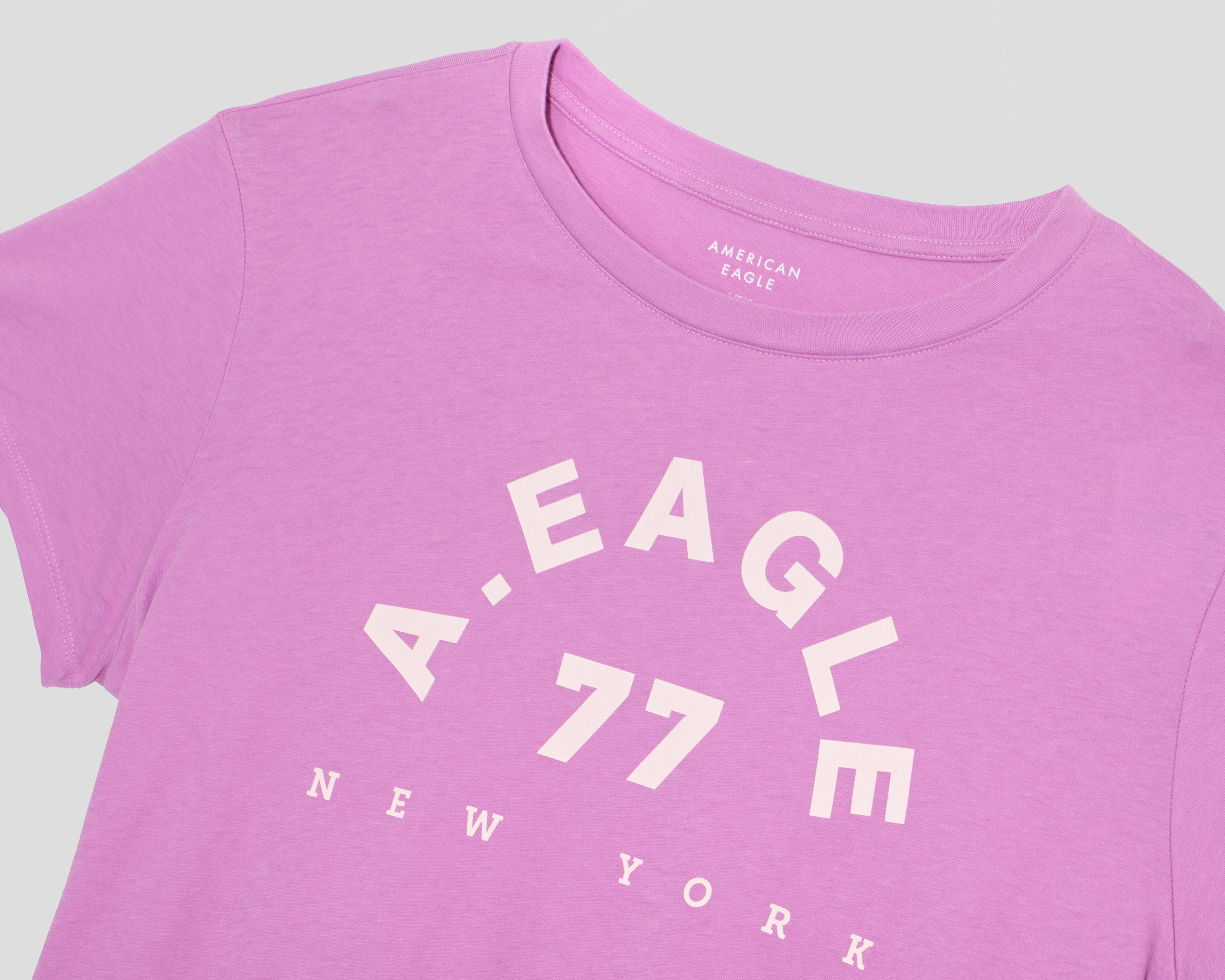 Foto 4 pulgar | Foto 3 | Playera Manga Corta American Eagle para Mujer