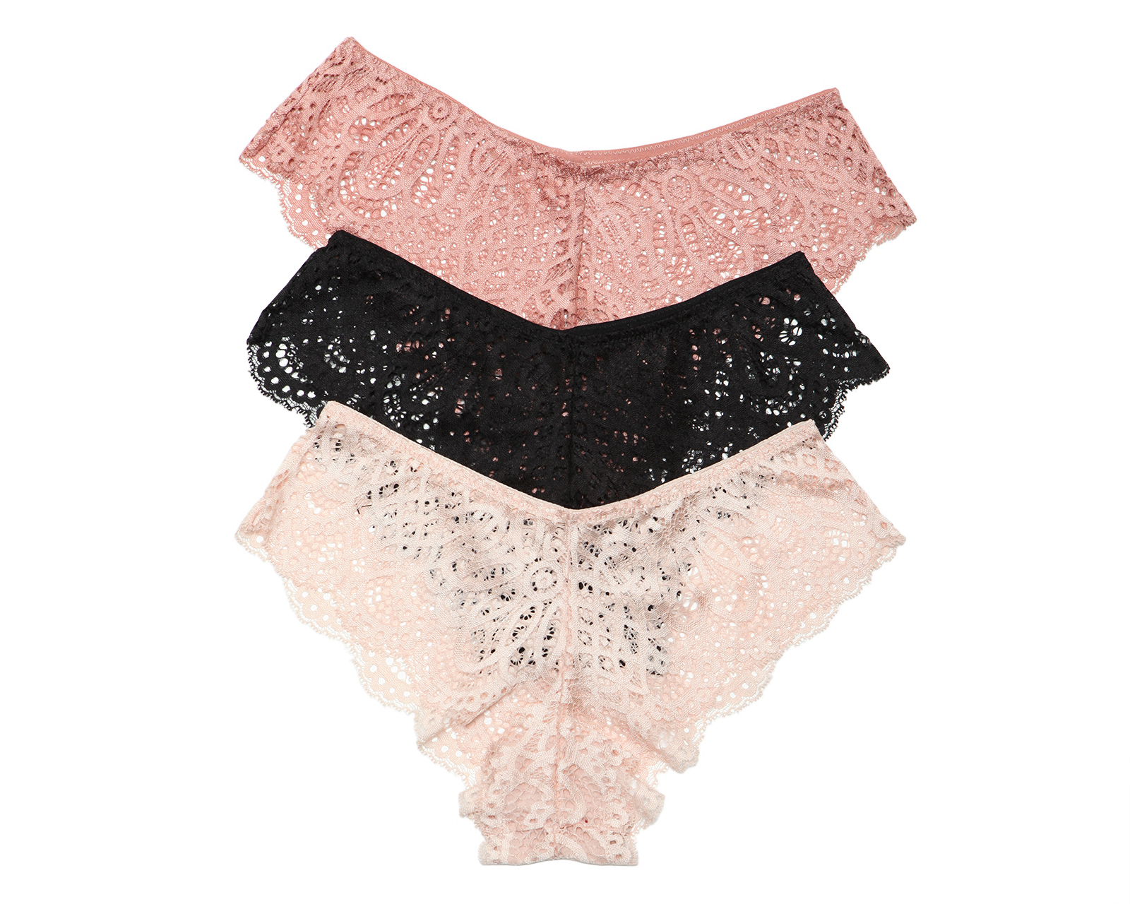 Foto 2 pulgar | Foto 1 | Bikini con Encaje Be Wicked para Mujer 3 Piezas