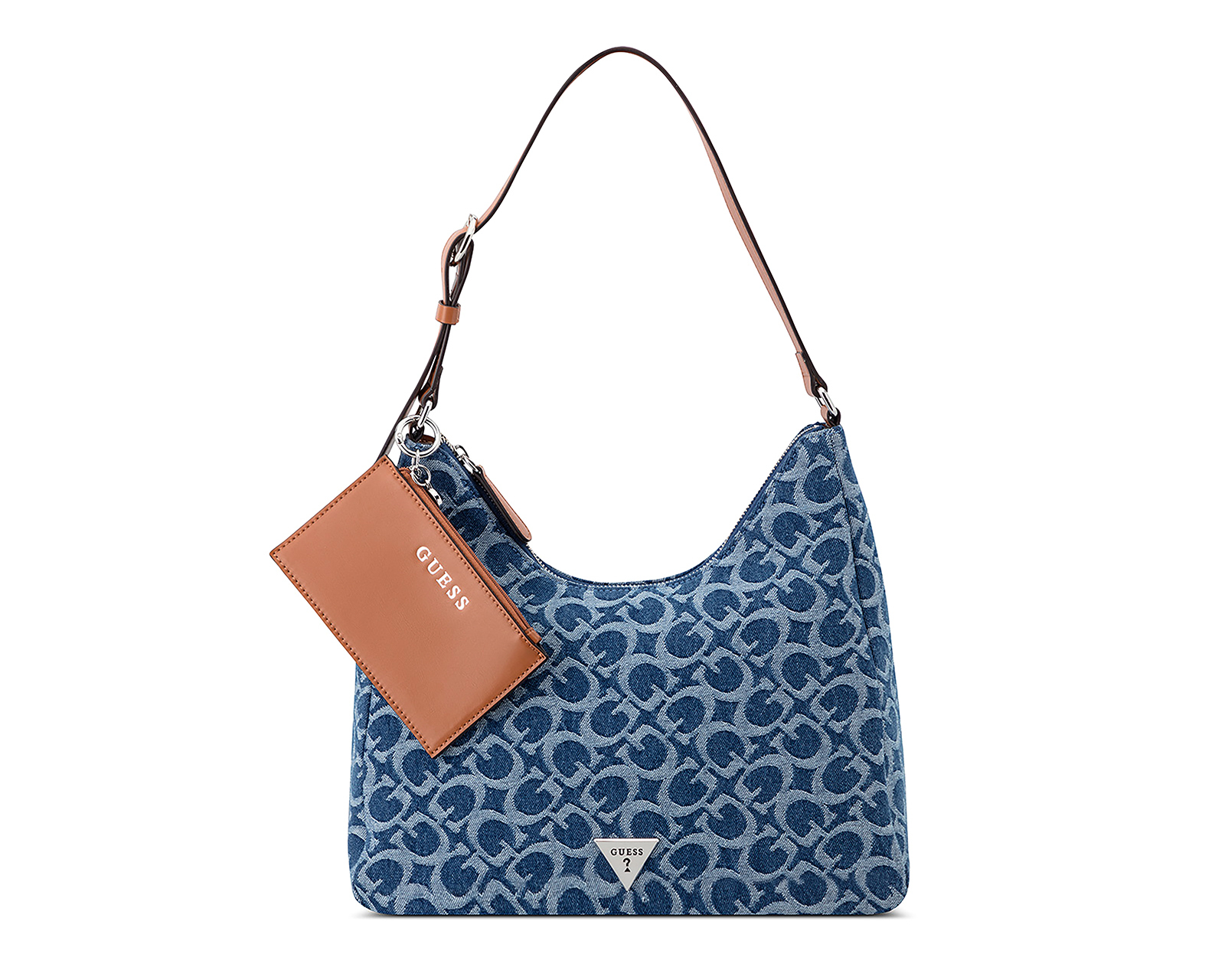 Foto 1 | Foto 1 | Bolsa de Hombro Guess Wells con Monedero