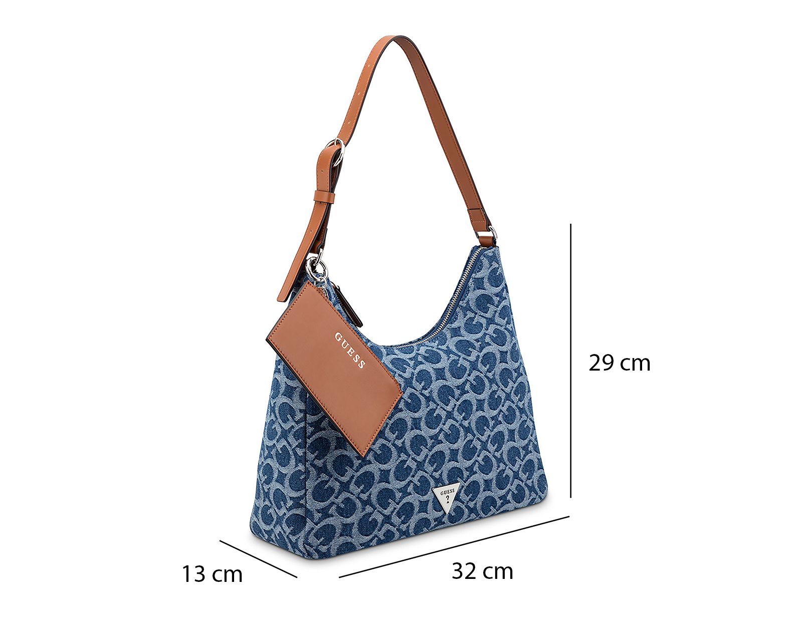 Foto 5 pulgar | Foto 4 | Bolsa de Hombro Guess Wells con Monedero