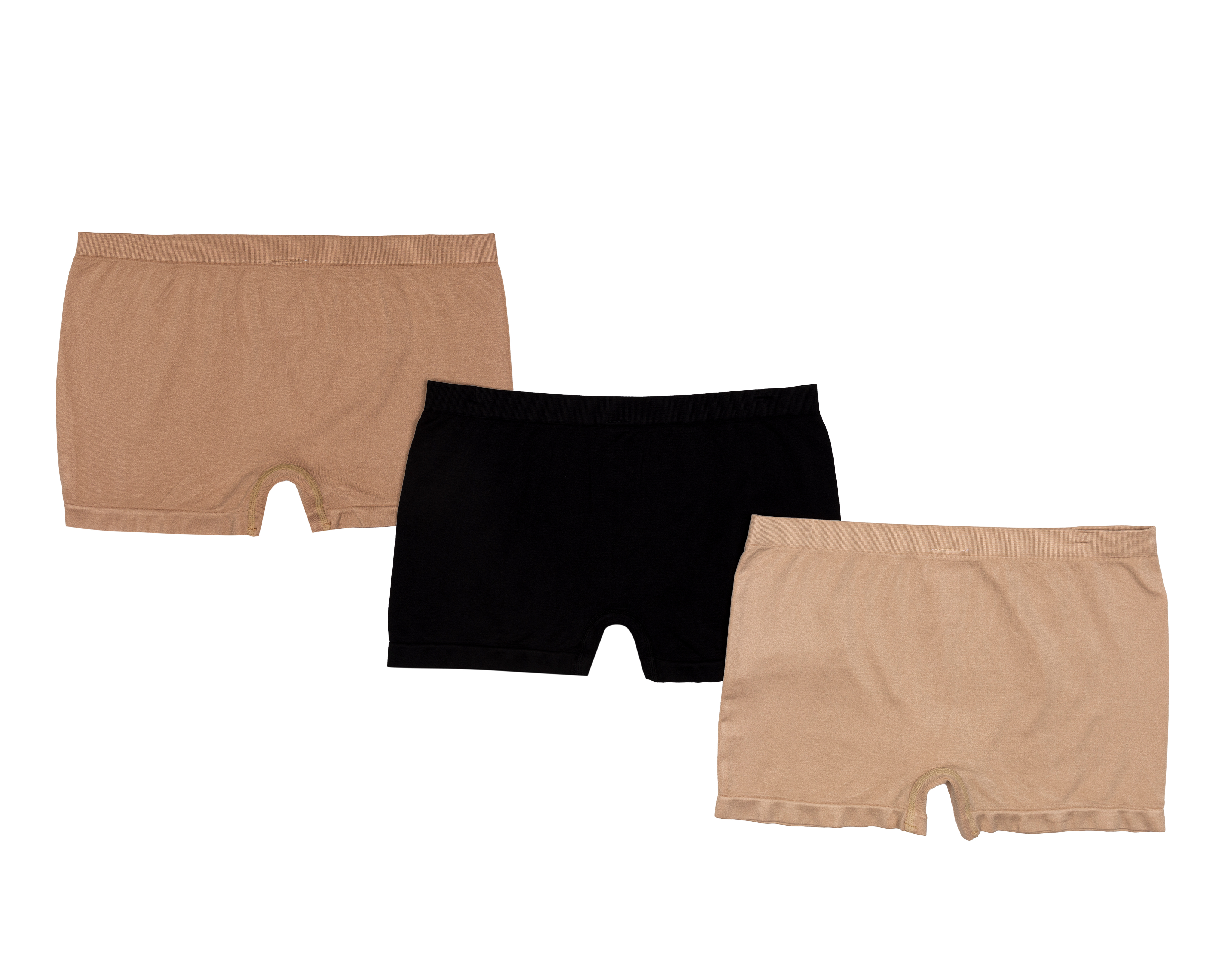 Foto 3 pulgar | Foto 2 | Boxer Seamless Beauty Secret para Mujer 3 Piezas