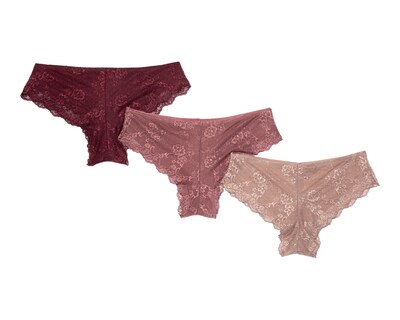 Foto 1 | Foto 1 | Tanga con Encaje Be Wiked para Mujer 3 Piezas