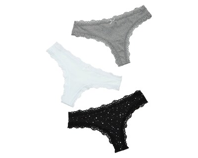 Foto 1 | Foto 1 | Pantaleta con Encaje Be Wicked para Mujer 3 Pack