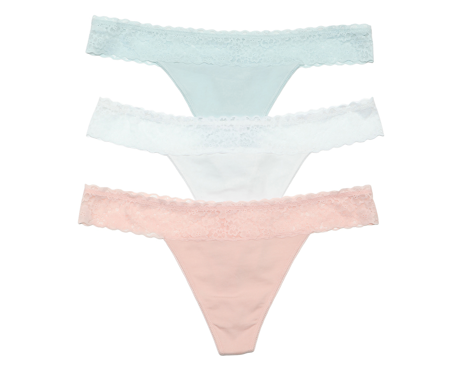 Pantaleta con Encaje Be Wicked para Mujer 3 Pack