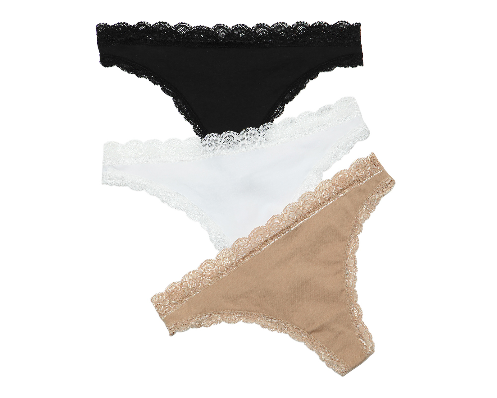 Foto 1 | Foto 1 | Pantaleta con Encaje Be Wicked para Mujer 3 Pack