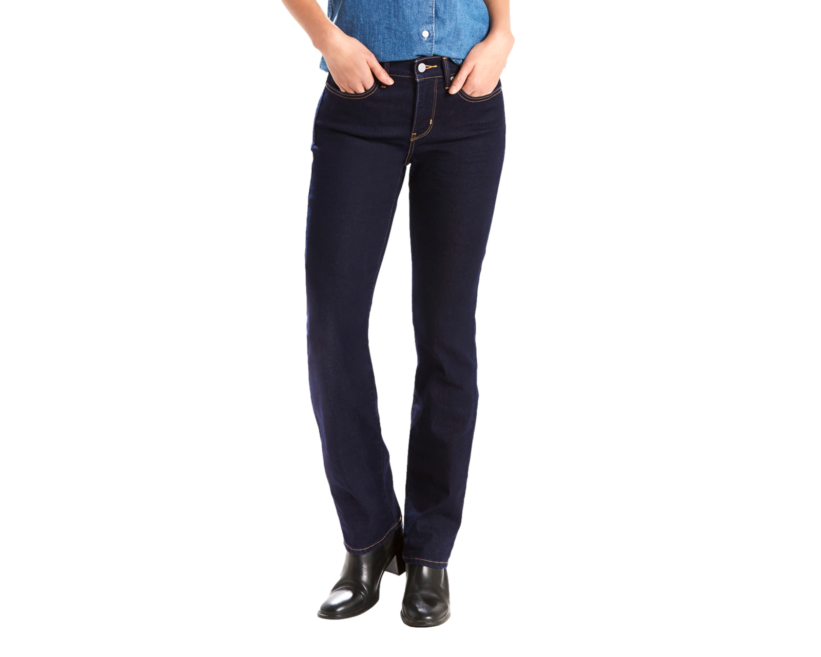 Jeans Straight Levi's 314 Shapping para Mujer