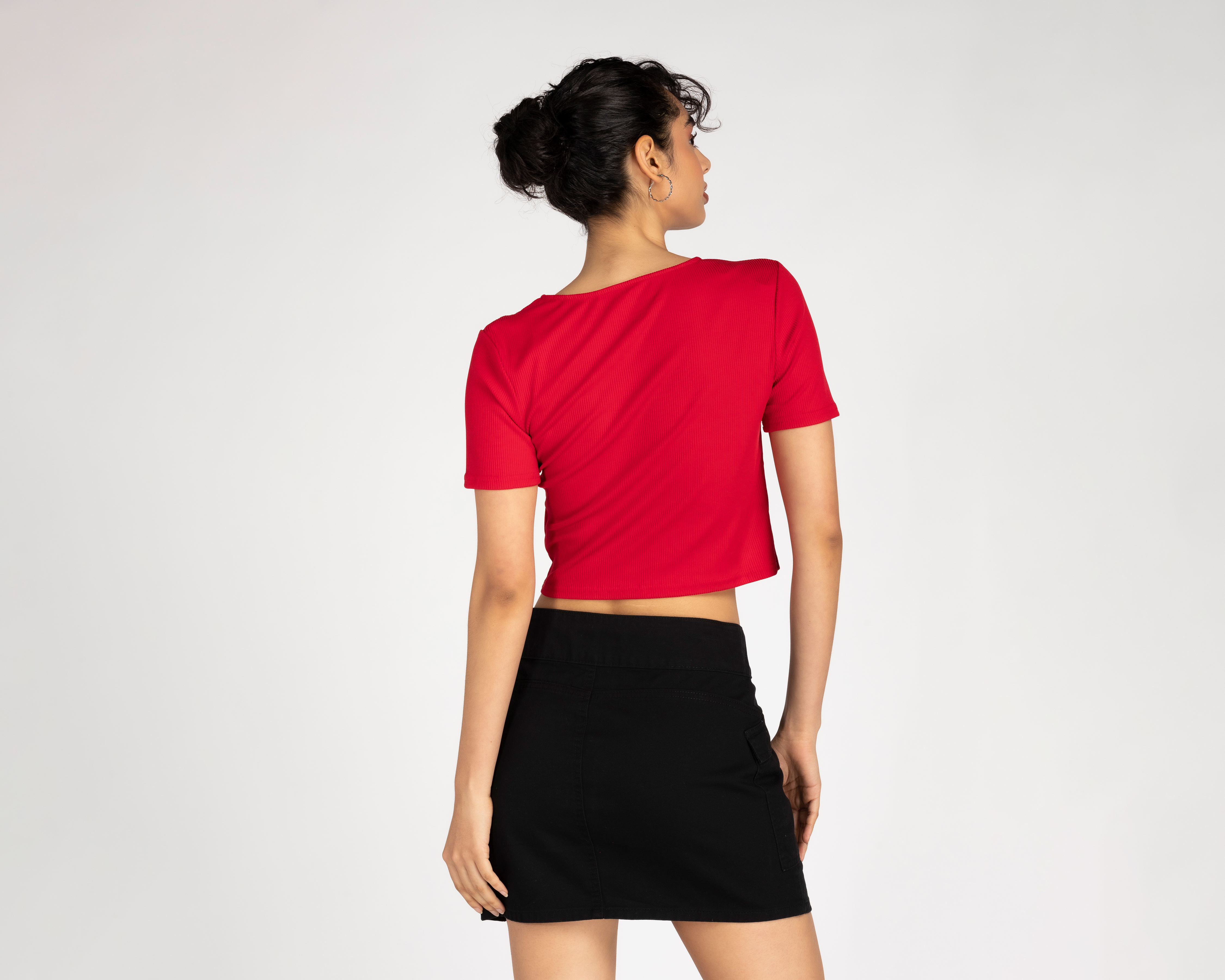 Foto 3 | Foto 3 | Playera Refill Cuello Redondo con Aberturas