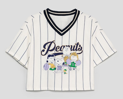 Foto 1 | Foto 1 | Playera Estampada Peanuts para Mujer