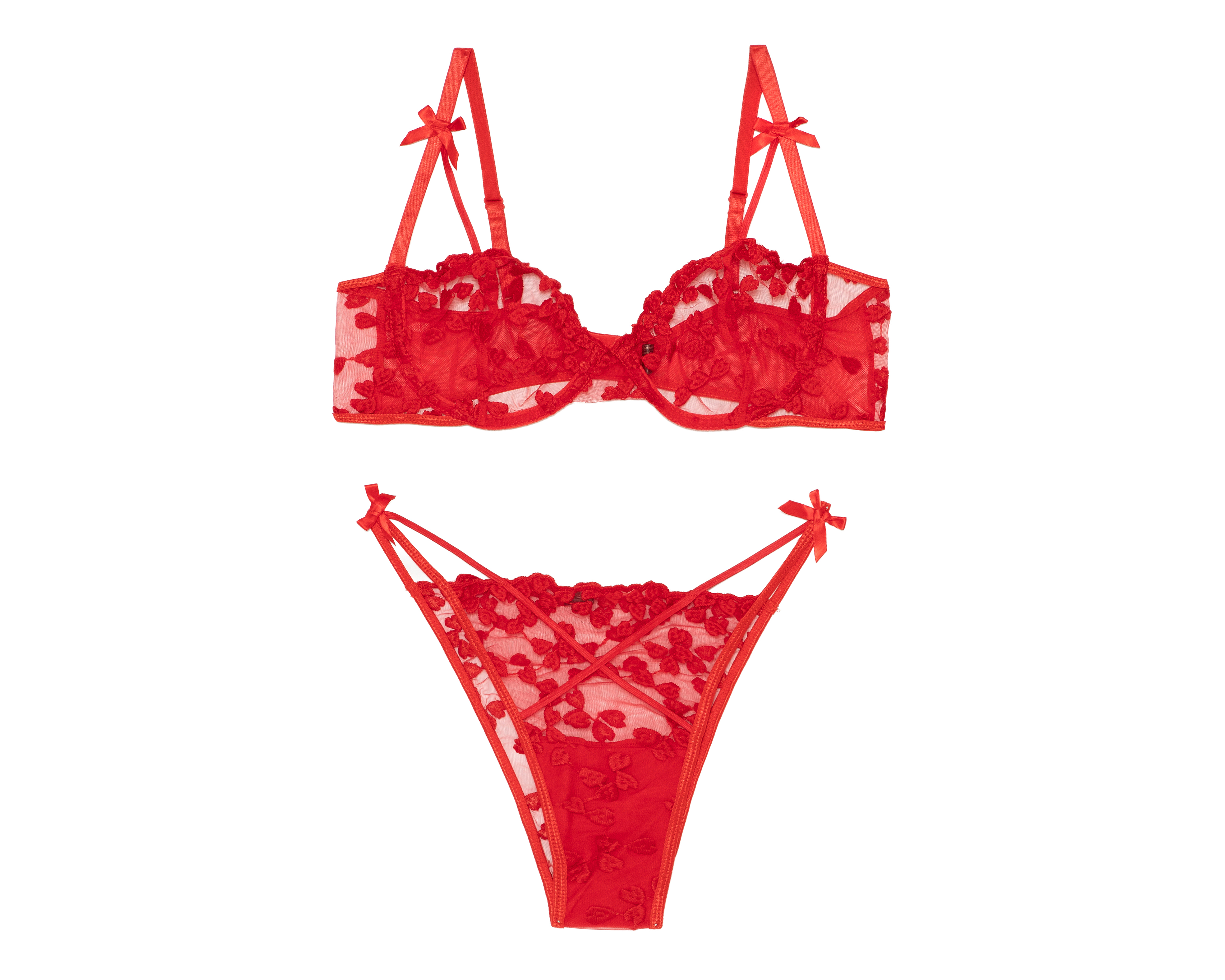 Coordinado Copa Completa con Mesh Jennifer Lopez