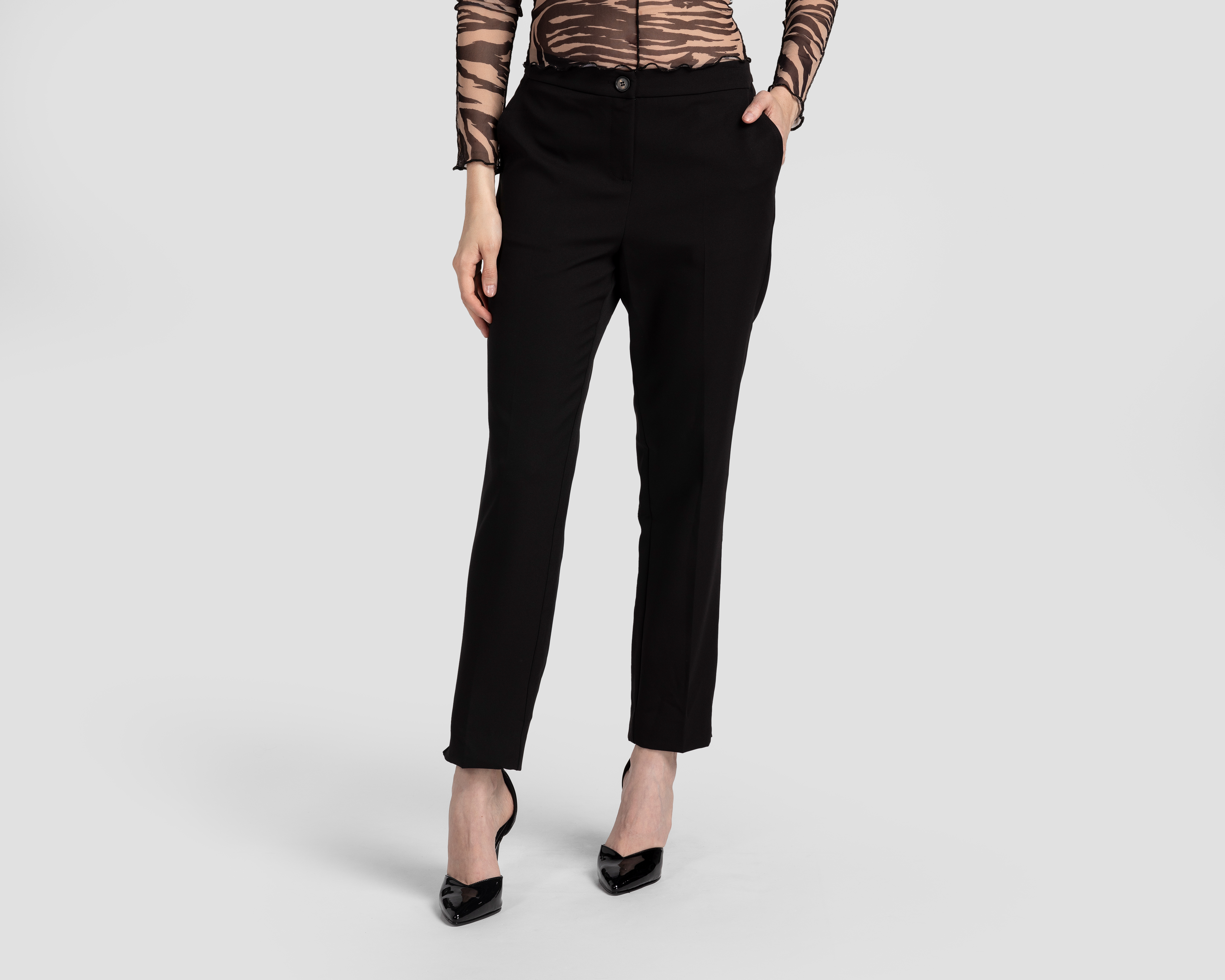 Pantalón de Vestir Sahara Negro para Mujer