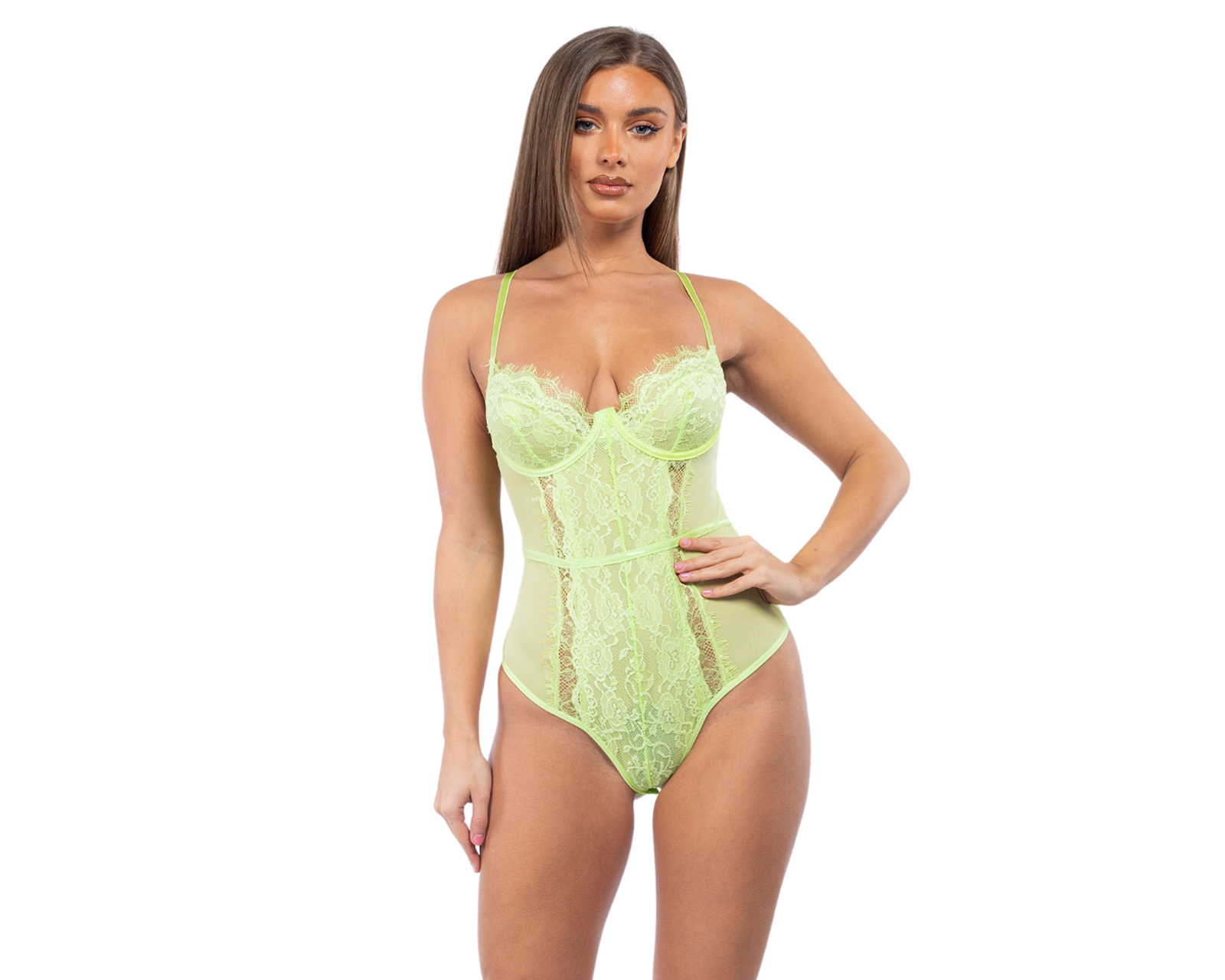 Foto 2 pulgar | Foto 1 | Bodysuit Just Sexy Lingerie Menta