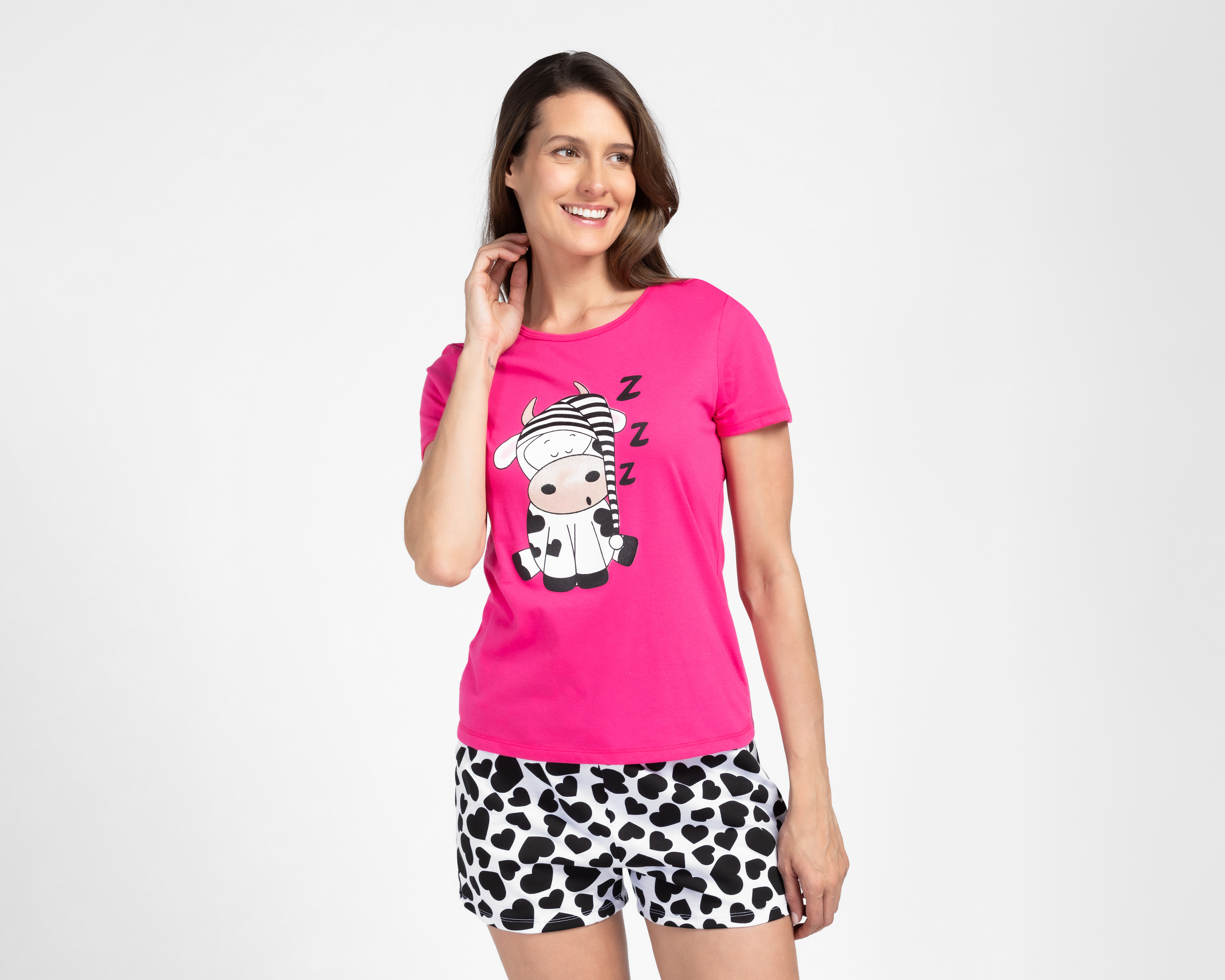 Foto 4 pulgar | Foto 3 | Pijama Lovest para Mujer 2 Piezas