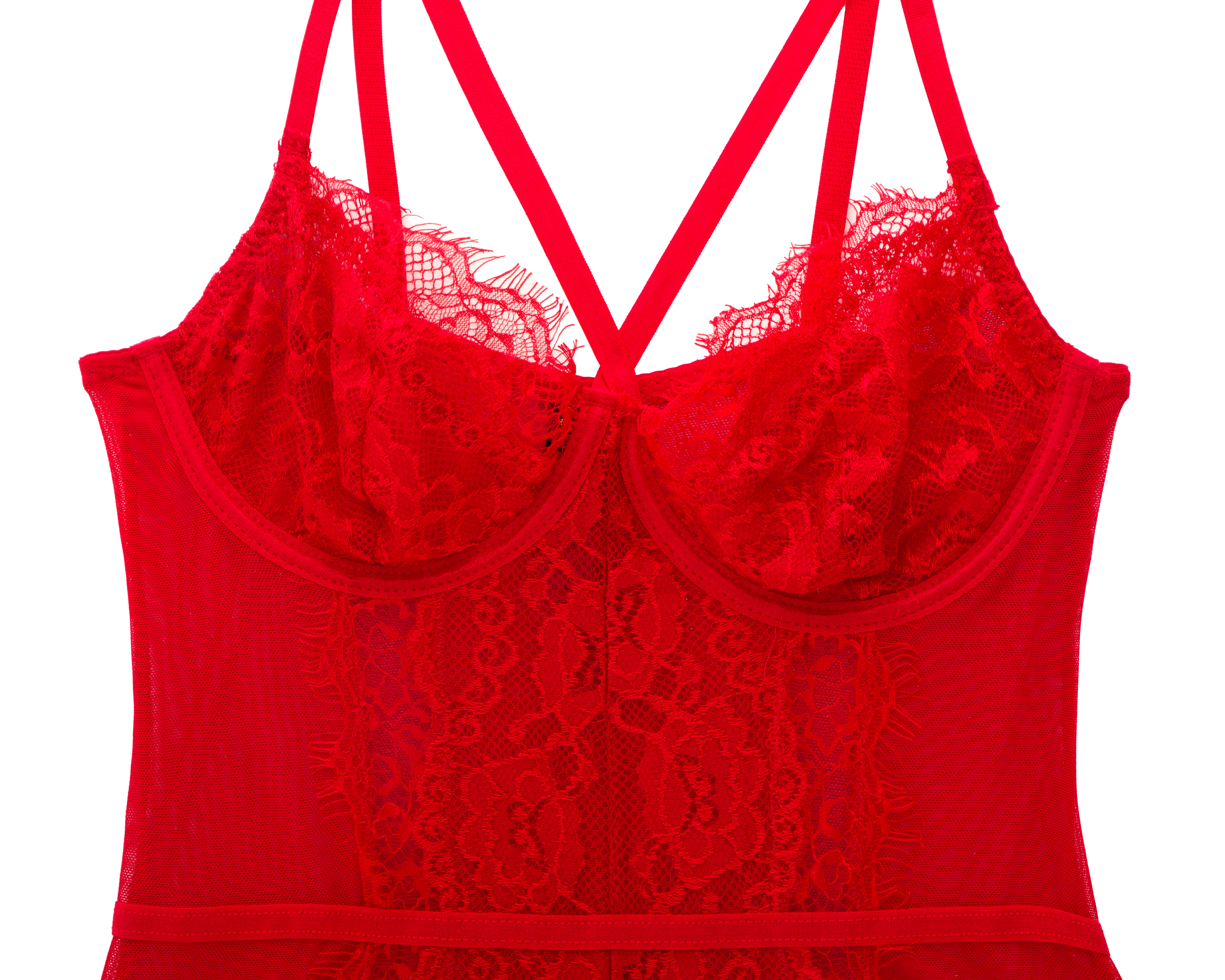 Foto 4 pulgar | Foto 3 | Baby Doll Just Sexy Lingerie con Encaje para Mujer